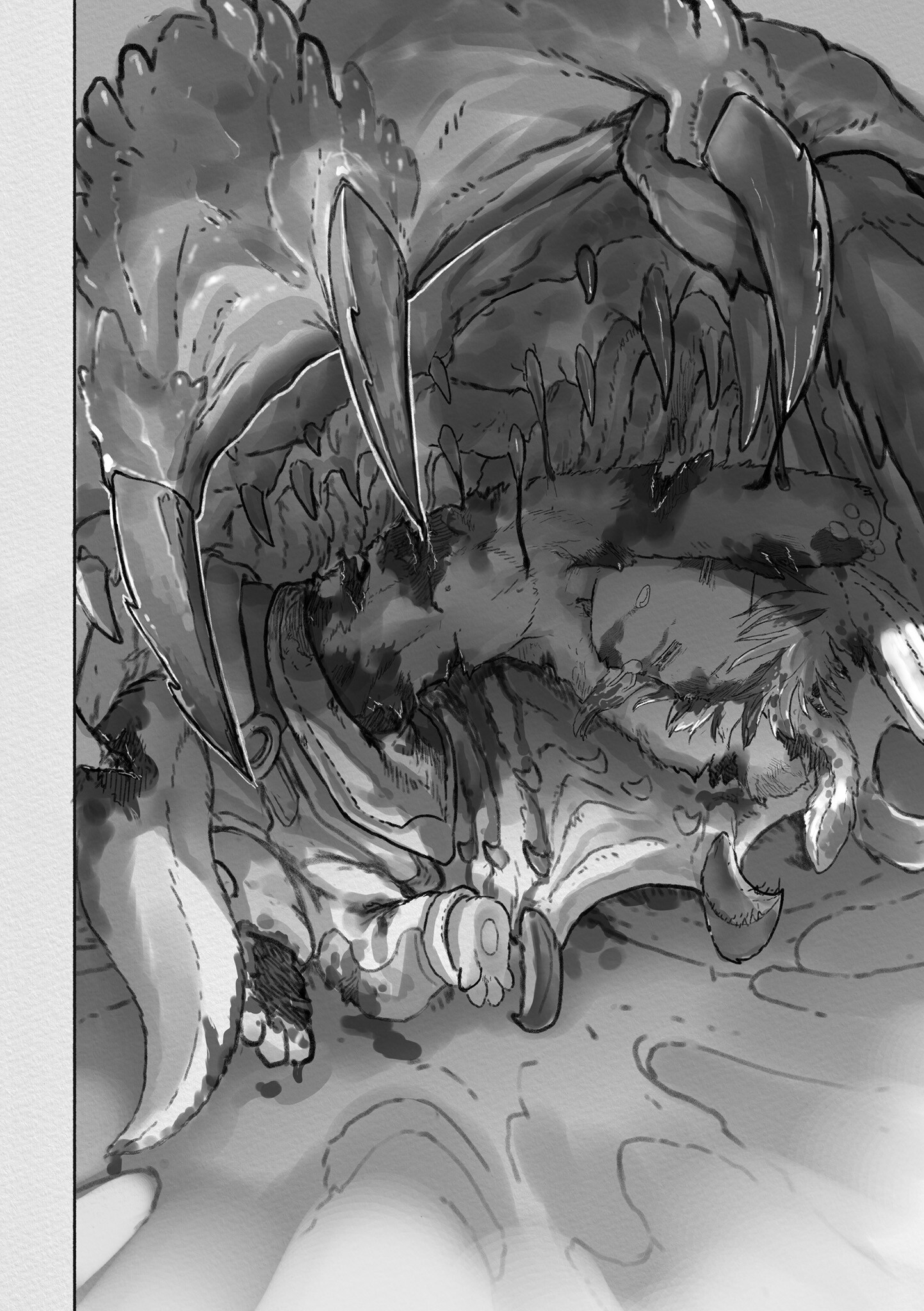 Made in Abyss Capitulo 69: Zona de peligro en el Torbellino Parte 2 página 22