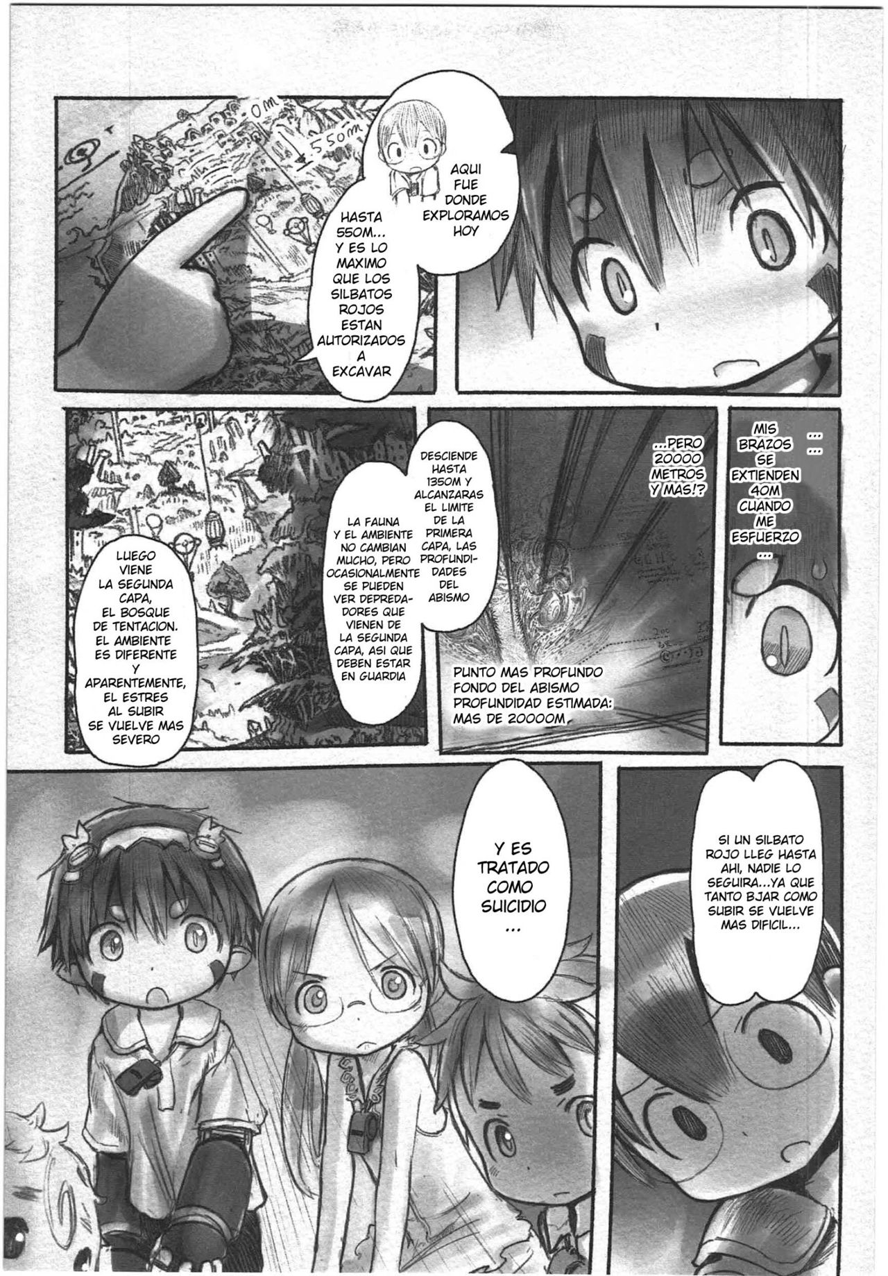Made in Abyss Capitulo 7: Víspera de la Partida página 13