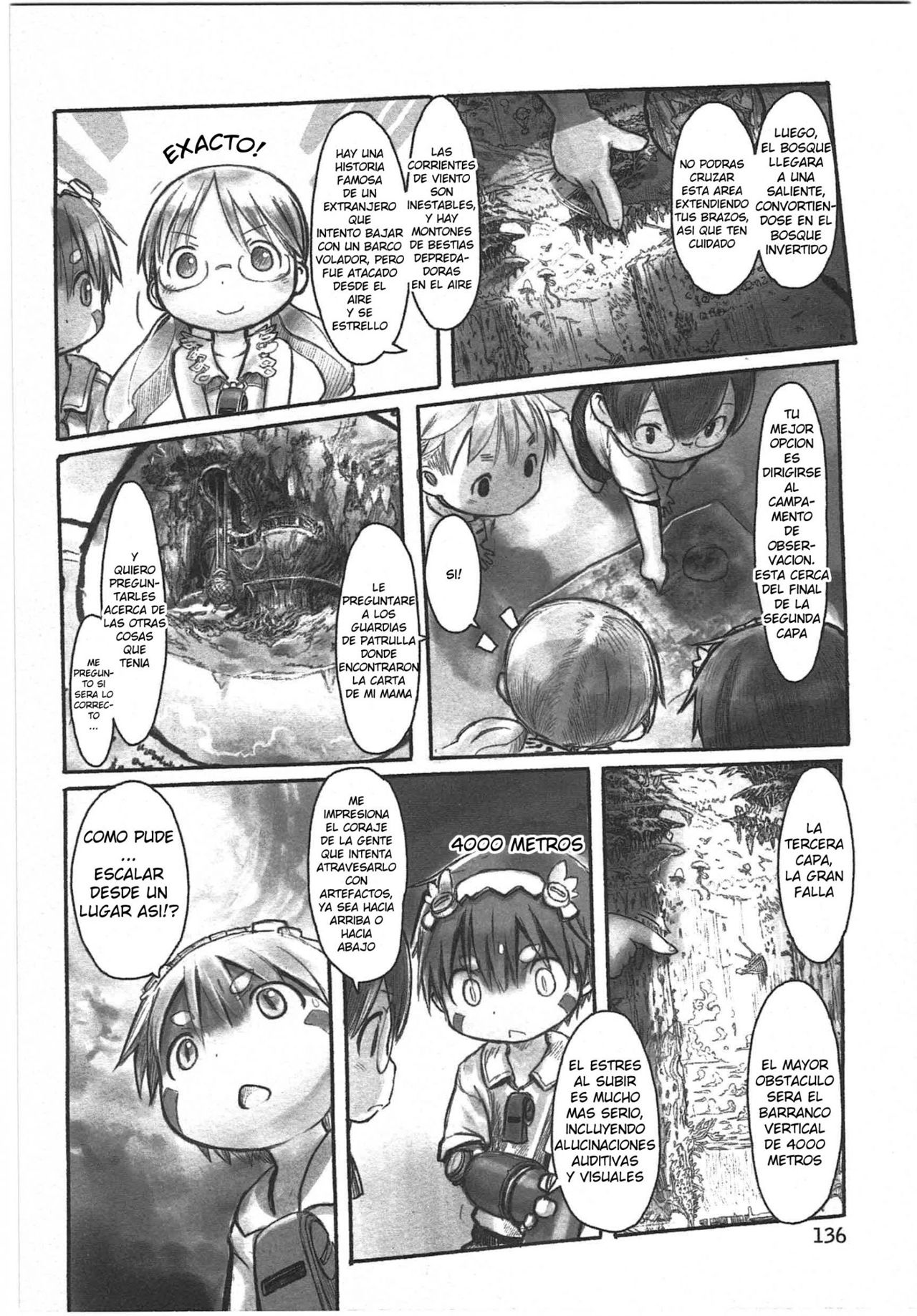 Made in Abyss Capitulo 7: Víspera de la Partida página 14