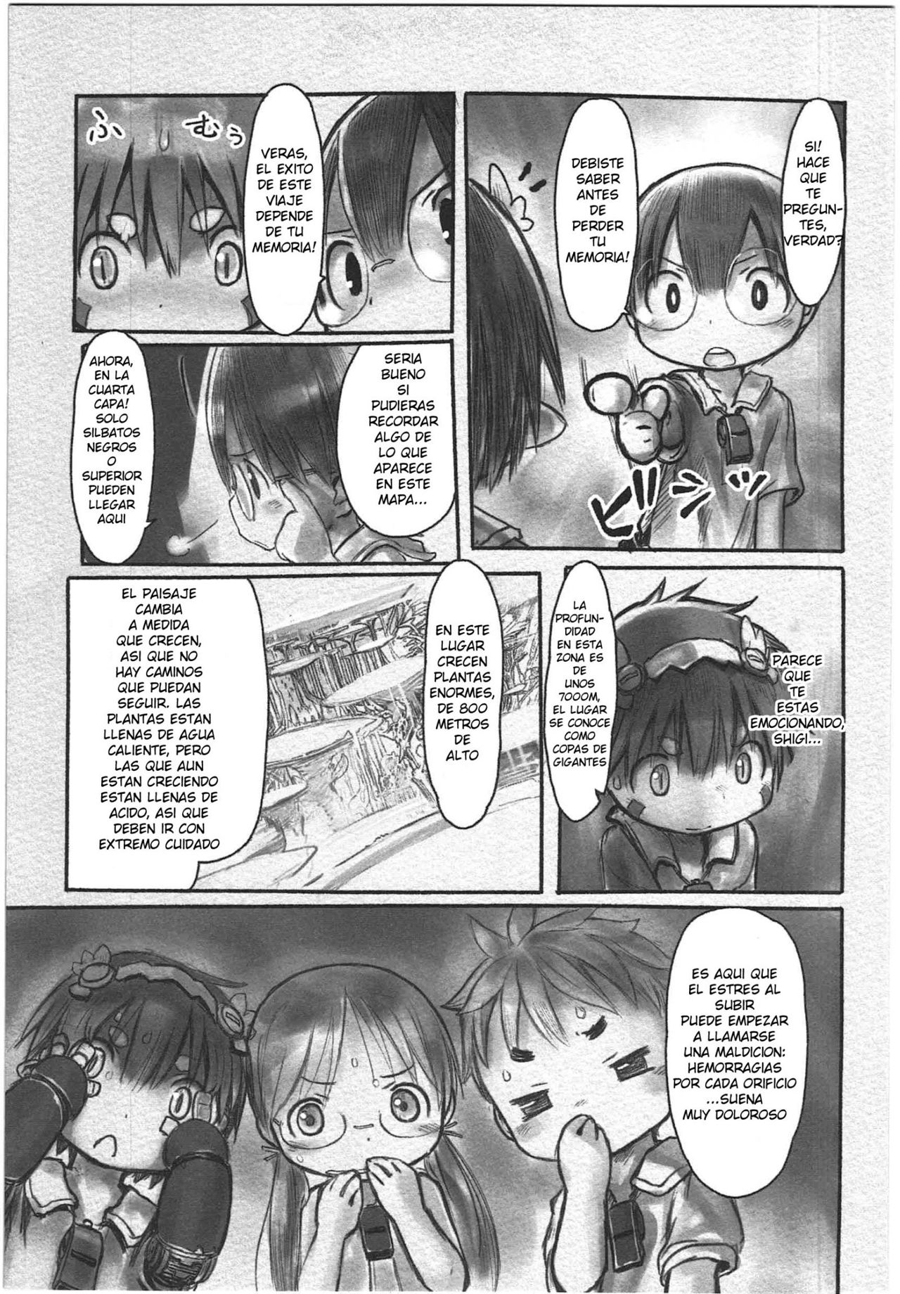 Made in Abyss Capitulo 7: Víspera de la Partida página 15