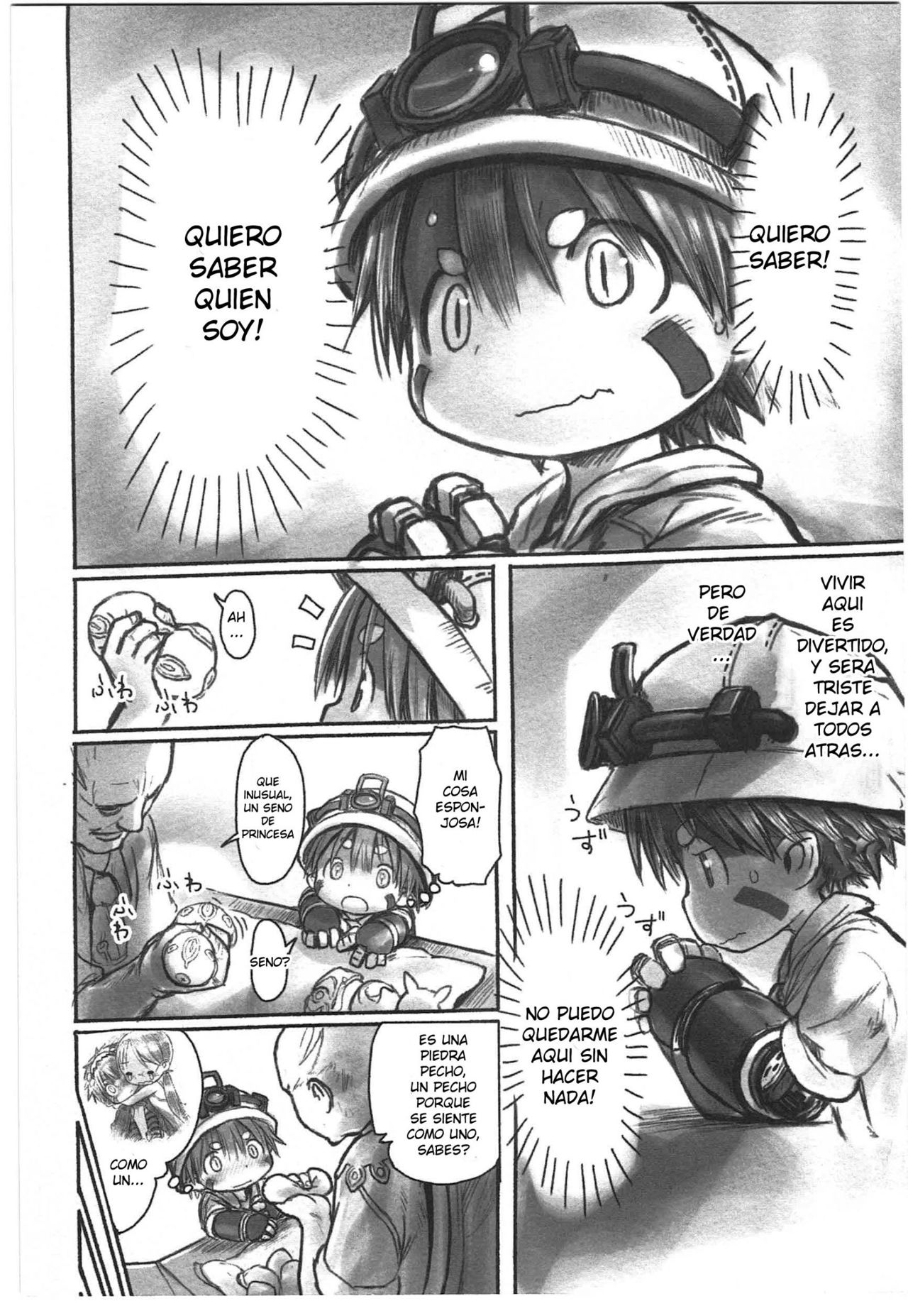 Made in Abyss Capitulo 7: Víspera de la Partida página 4