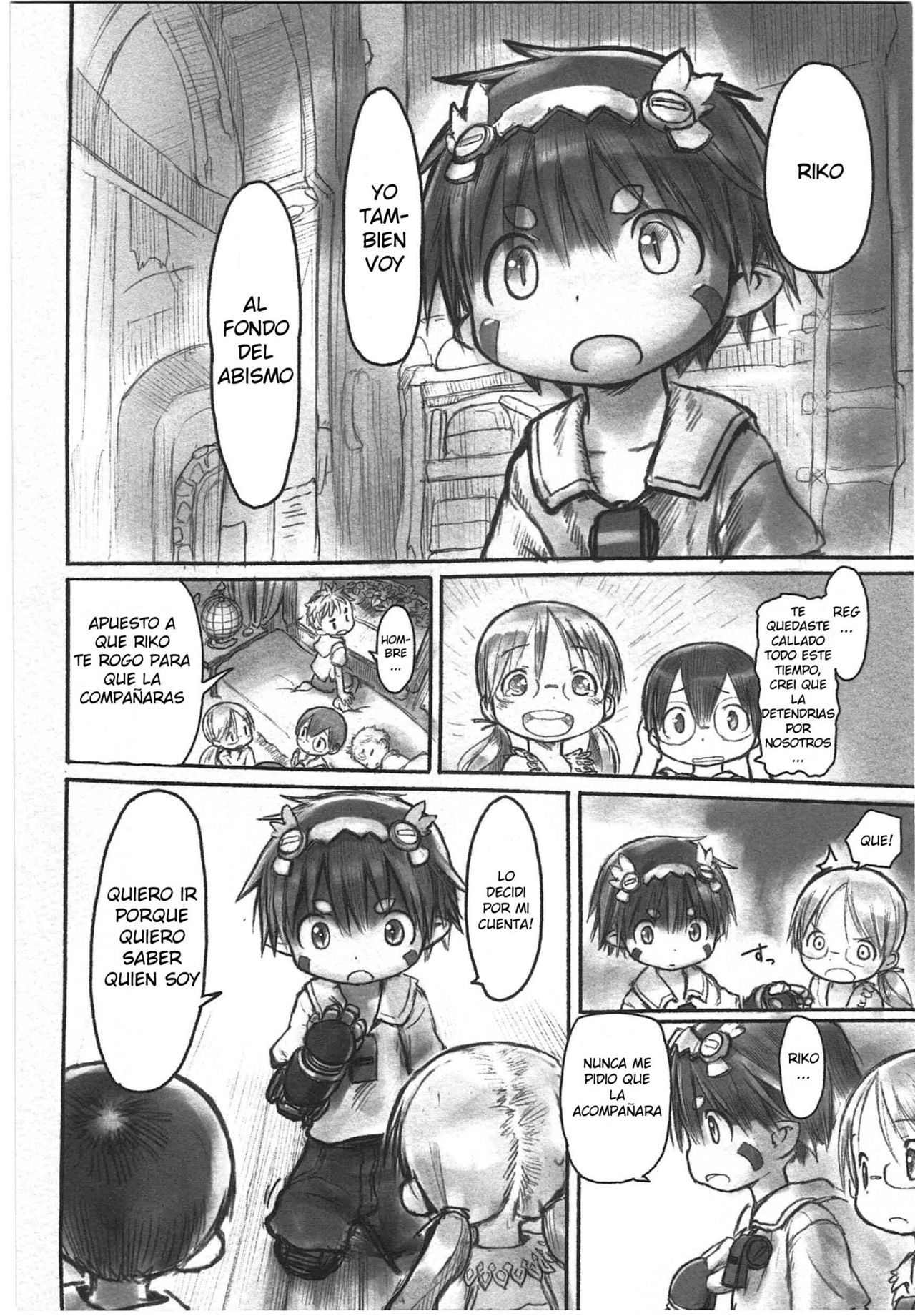 Made in Abyss Capitulo 7: Víspera de la Partida página 6