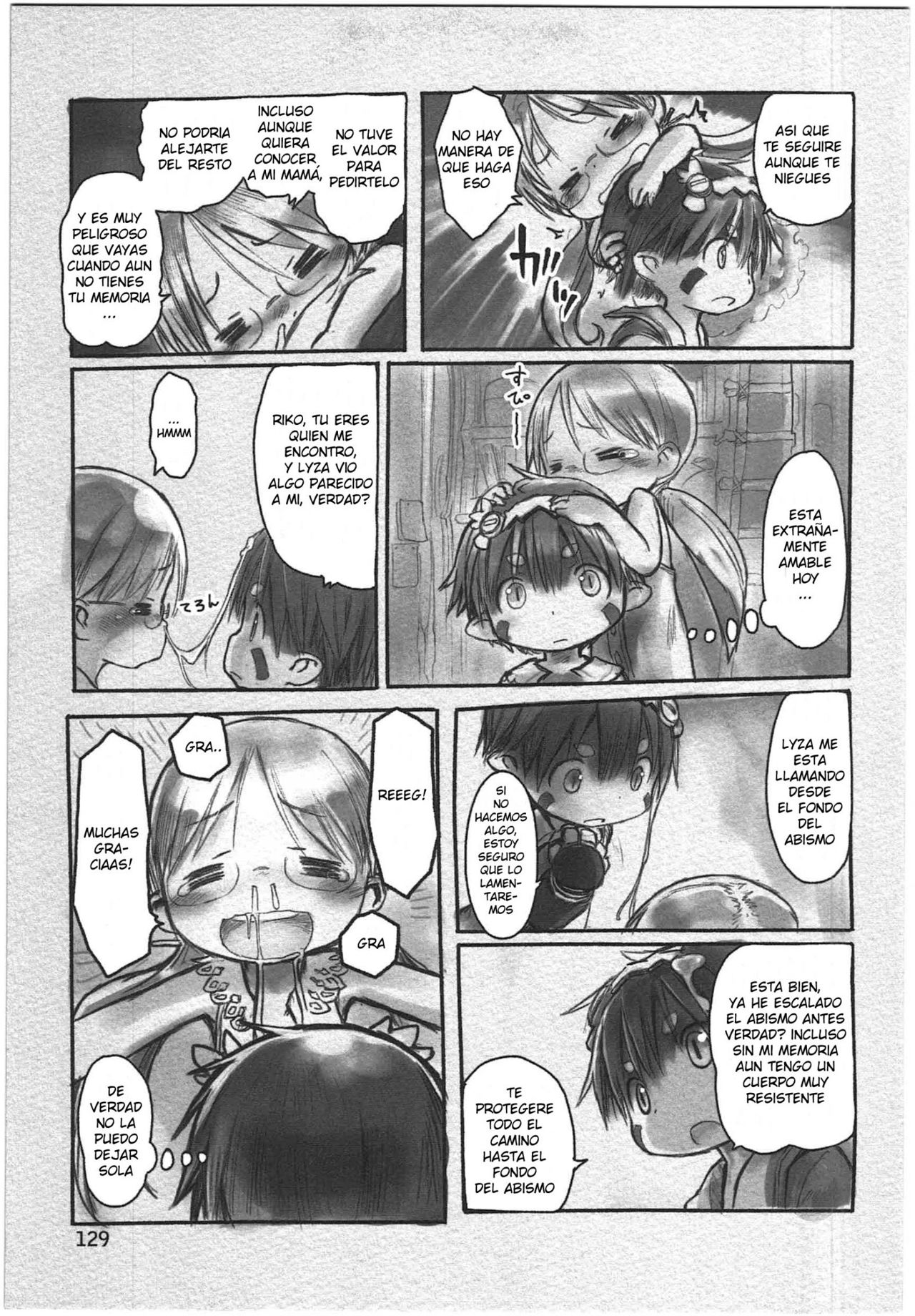 Made in Abyss Capitulo 7: Víspera de la Partida página 7