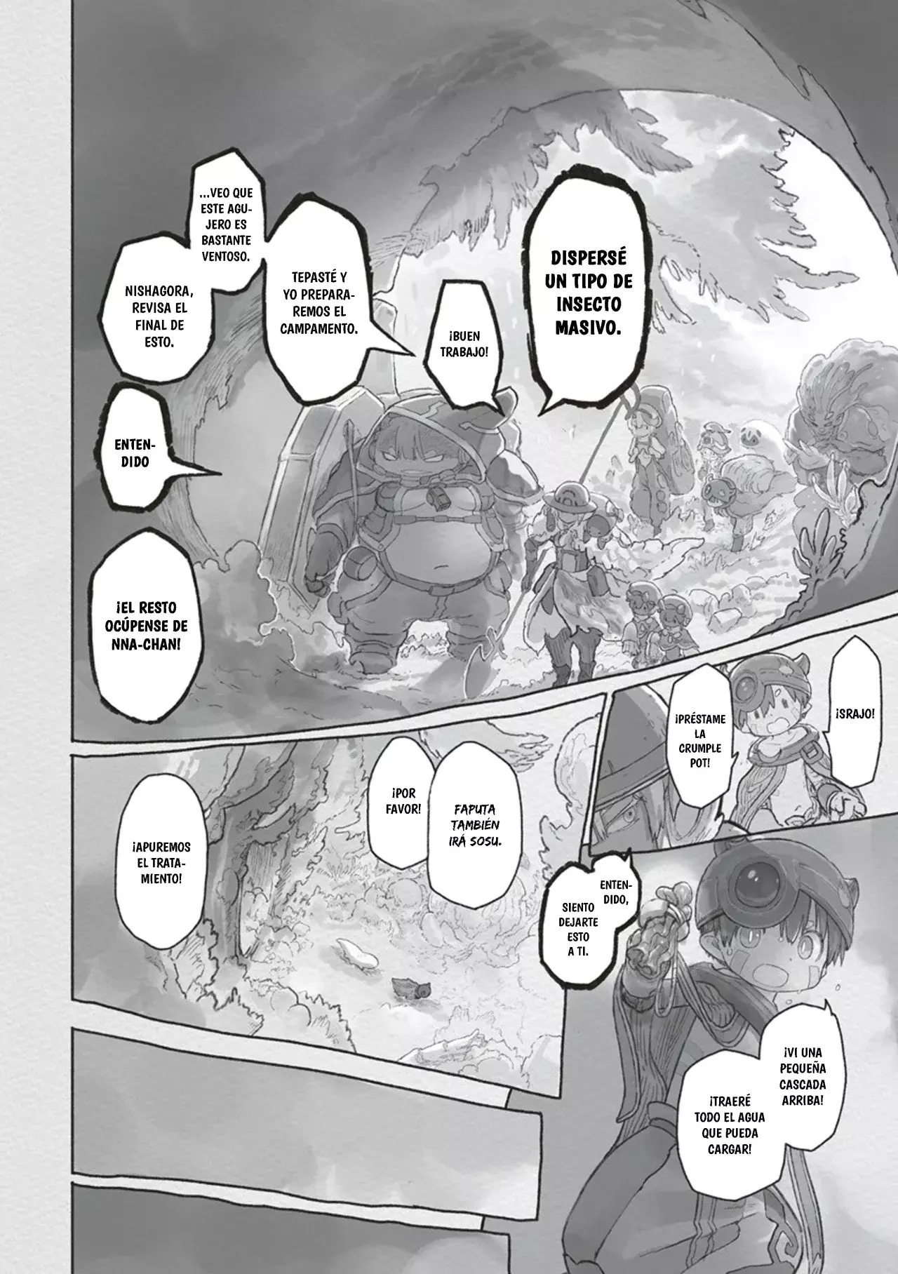 Made in Abyss Capitulo 70: Incluso Como a un Hermano página 12