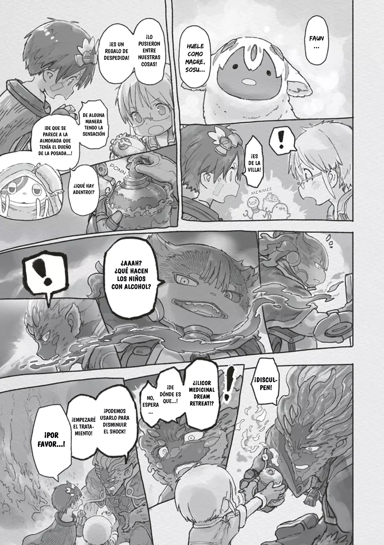 Made in Abyss Capitulo 70: Incluso Como a un Hermano página 15