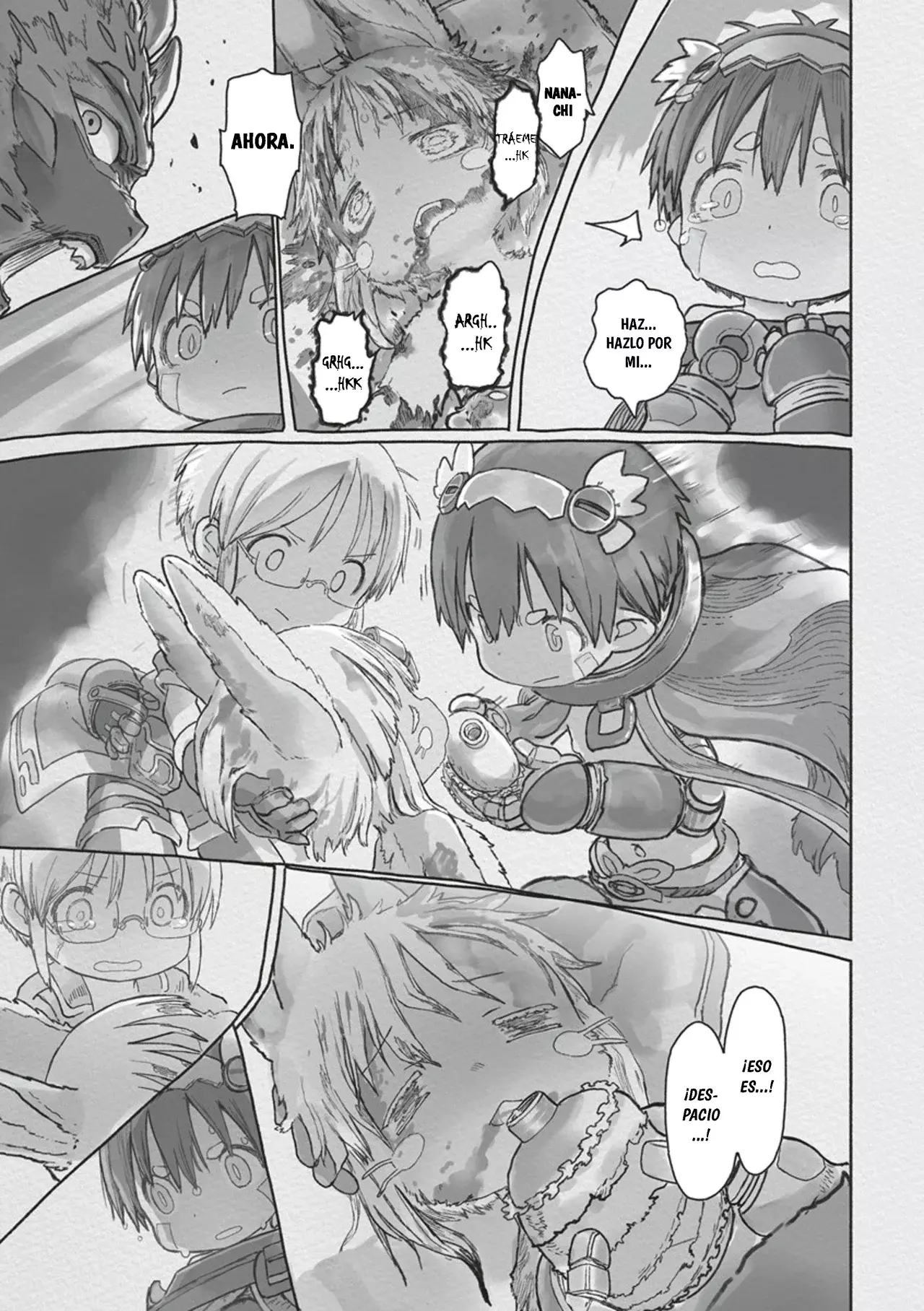 Made in Abyss Capitulo 70: Incluso Como a un Hermano página 17