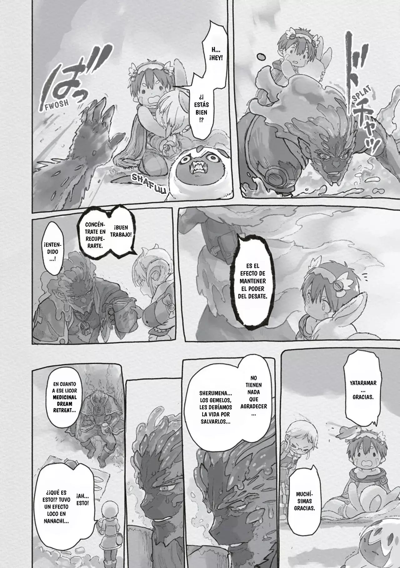 Made in Abyss Capitulo 70: Incluso Como a un Hermano página 22