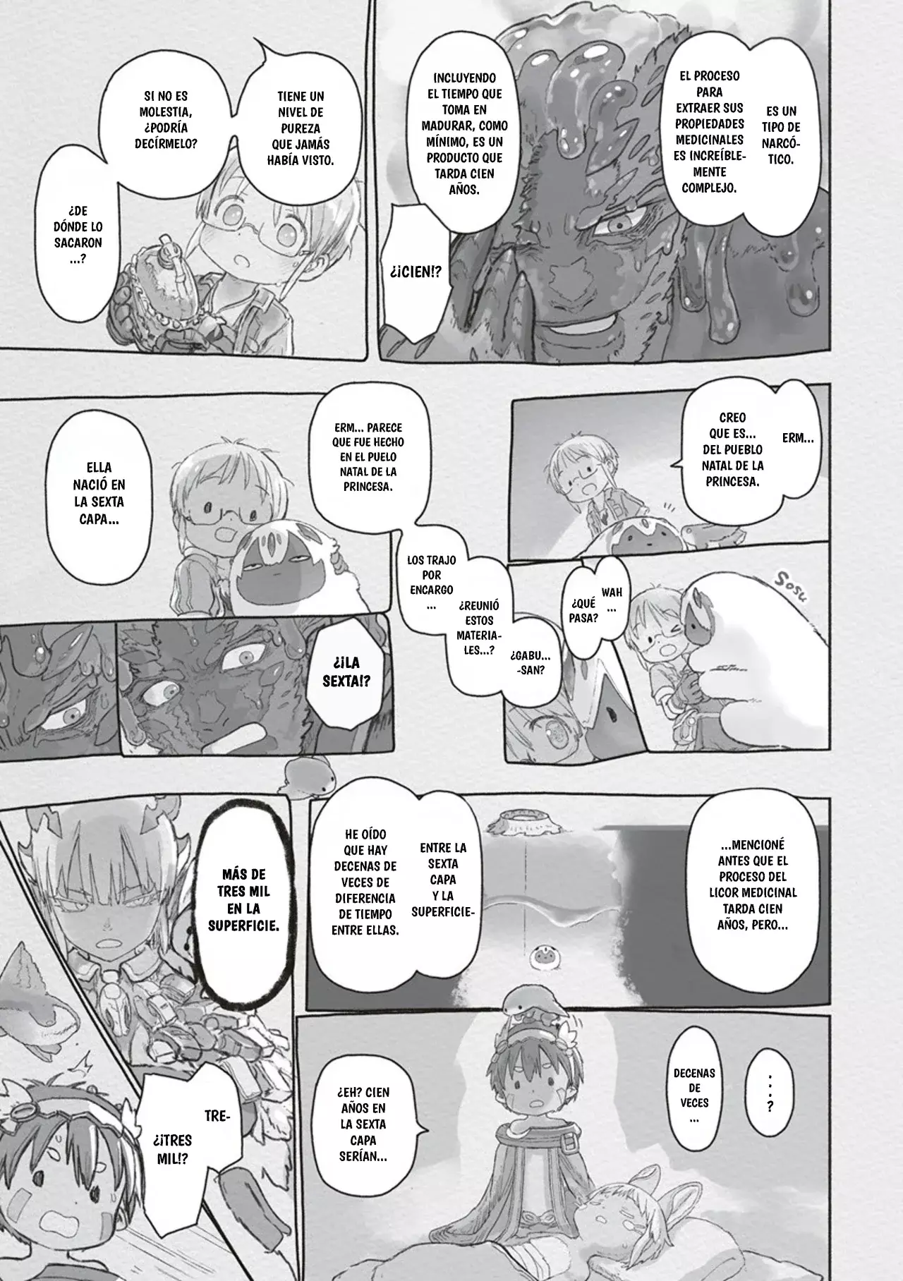 Made in Abyss Capitulo 70: Incluso Como a un Hermano página 23