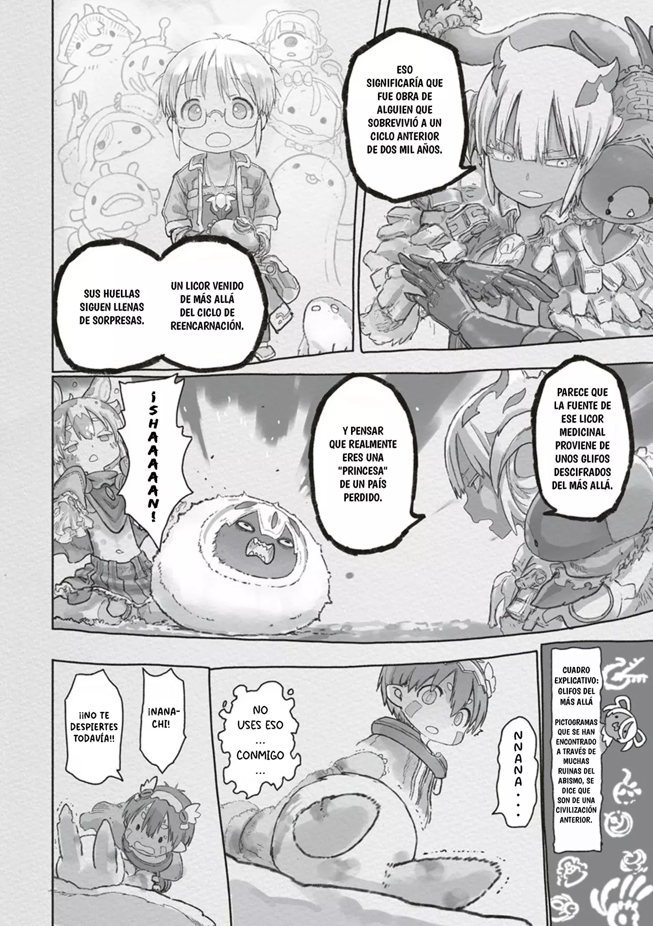 Made in Abyss Capitulo 70: Incluso Como a un Hermano página 24