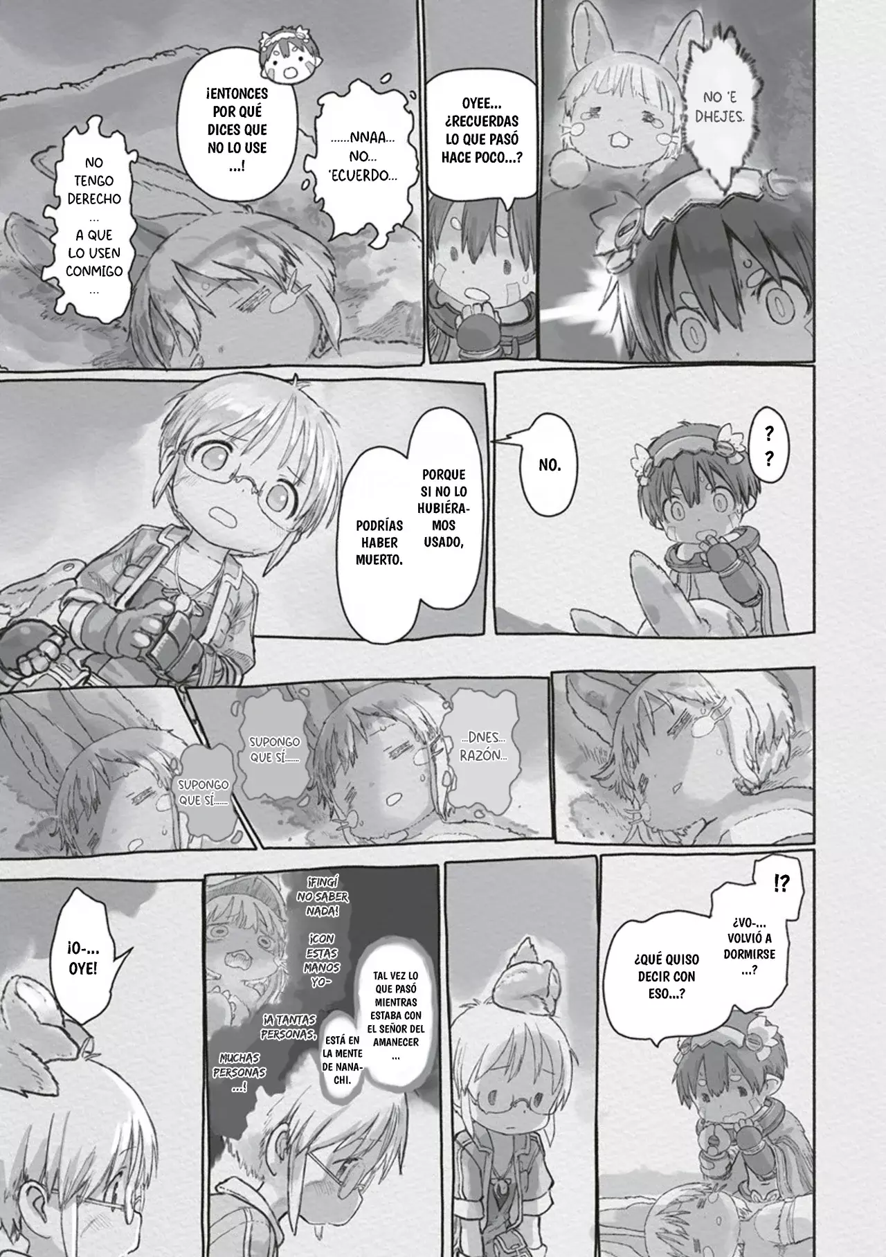Made in Abyss Capitulo 70: Incluso Como a un Hermano página 25
