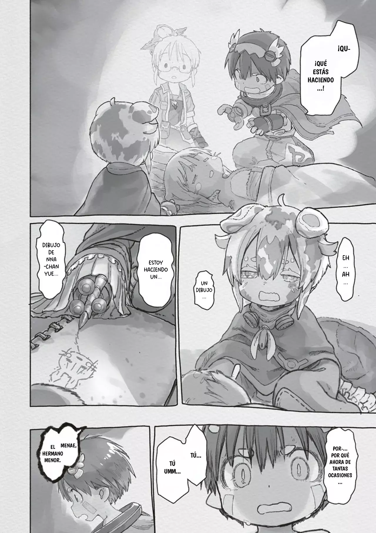 Made in Abyss Capitulo 70: Incluso Como a un Hermano página 26
