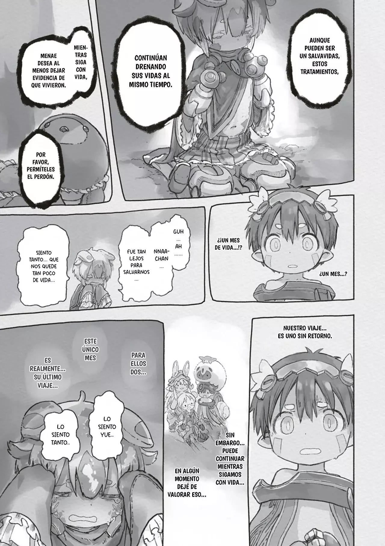 Made in Abyss Capitulo 70: Incluso Como a un Hermano página 29