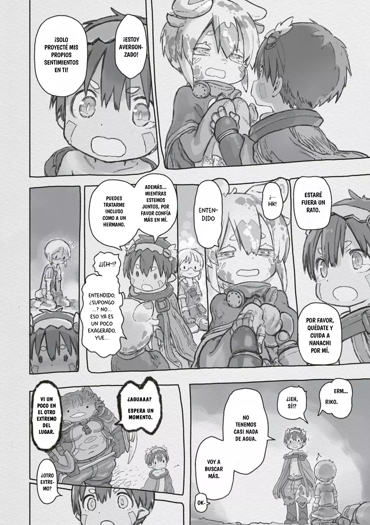 Made in Abyss Capitulo 70: Incluso Como a un Hermano página 30