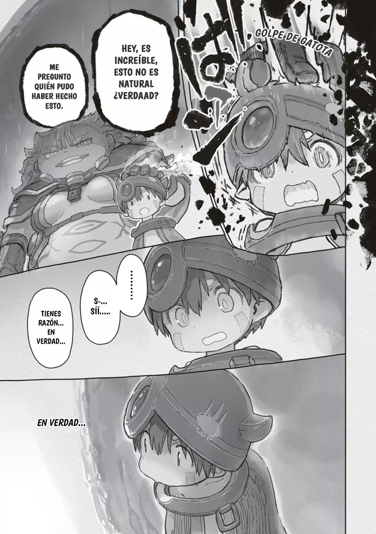 Made in Abyss Capitulo 70: Incluso Como a un Hermano página 35