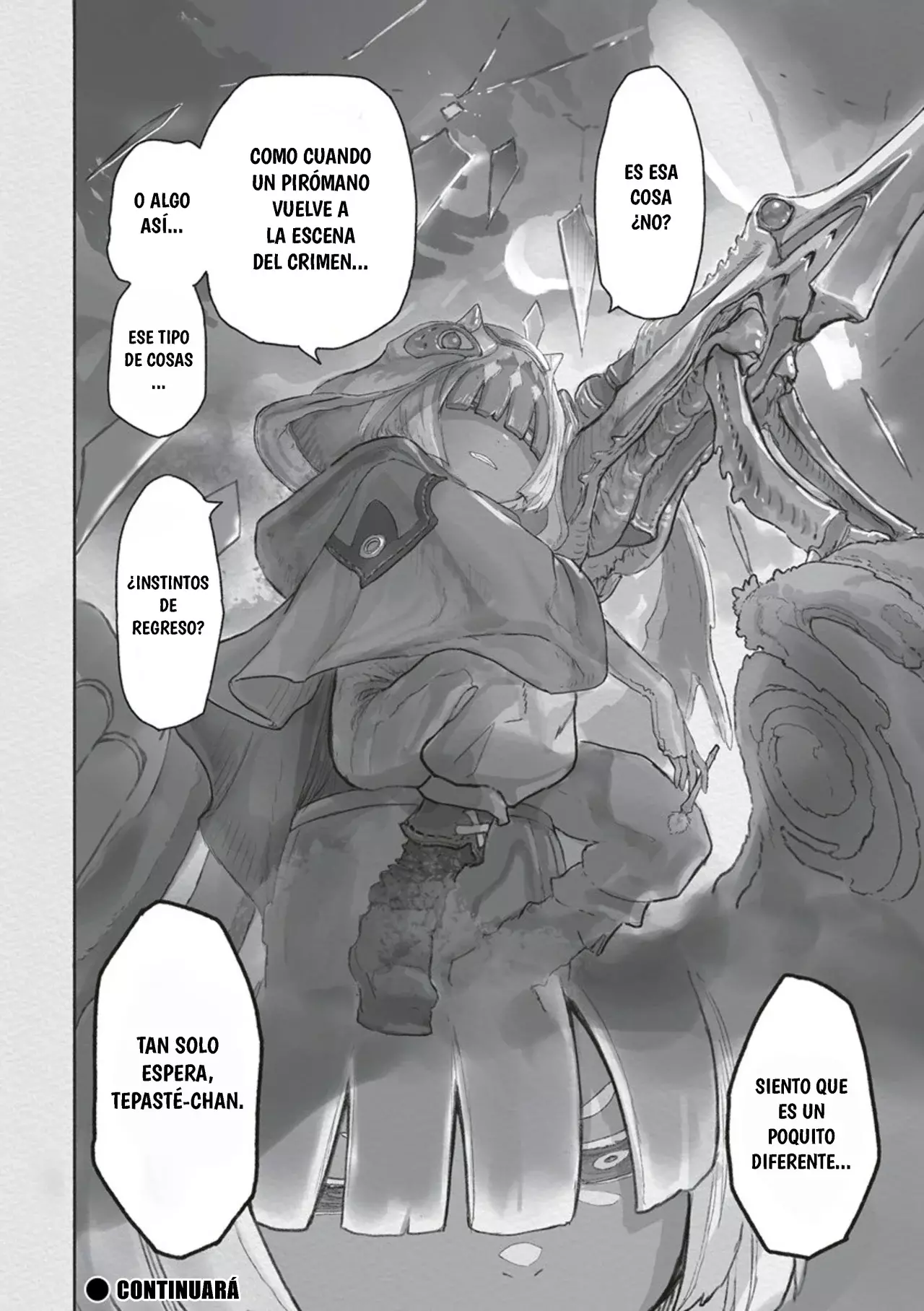 Made in Abyss Capitulo 70: Incluso Como a un Hermano página 38