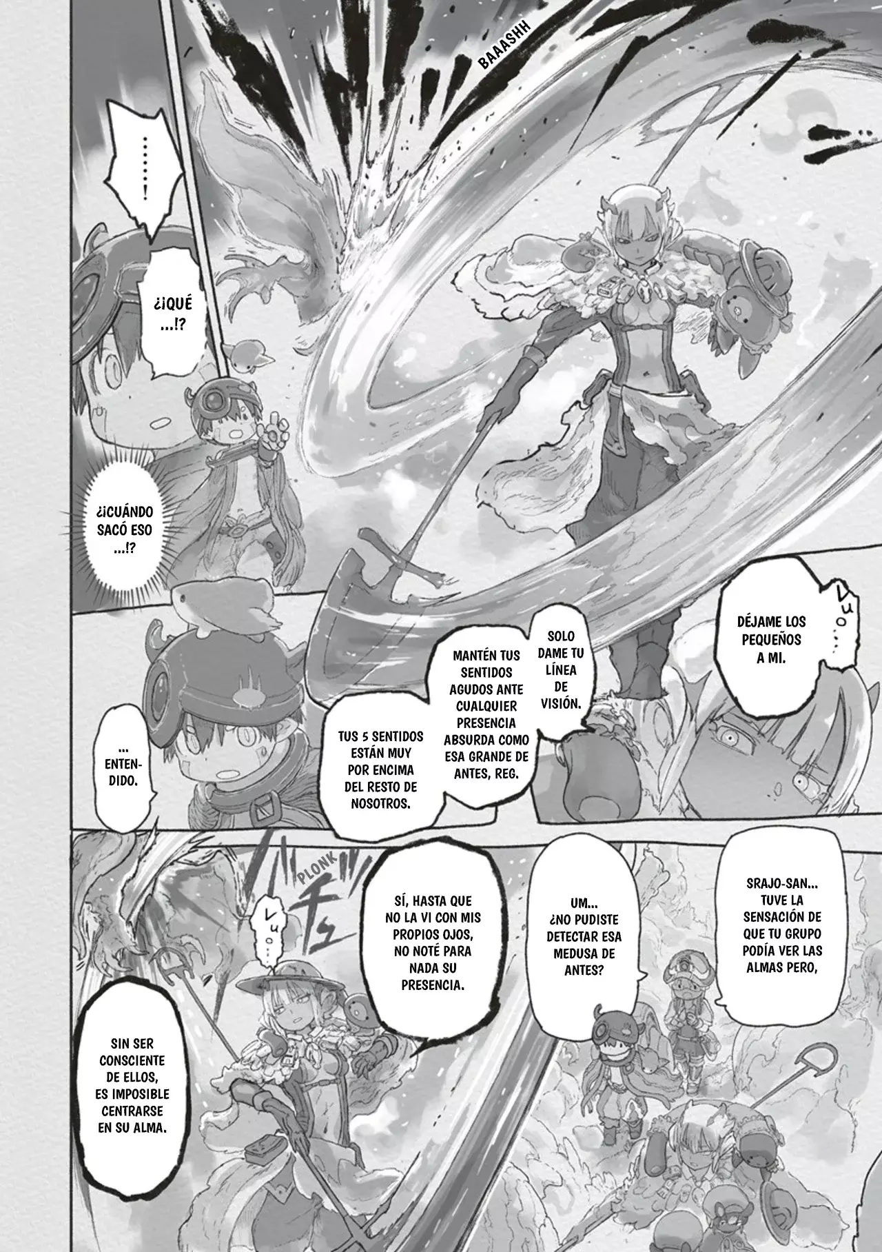 Made in Abyss Capitulo 70: Incluso Como a un Hermano página 8
