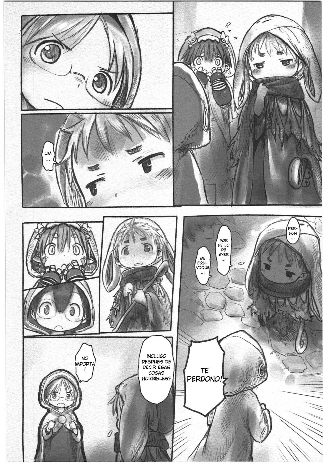 Made in Abyss Capitulo 8: ¡Aquí vamos! página 10