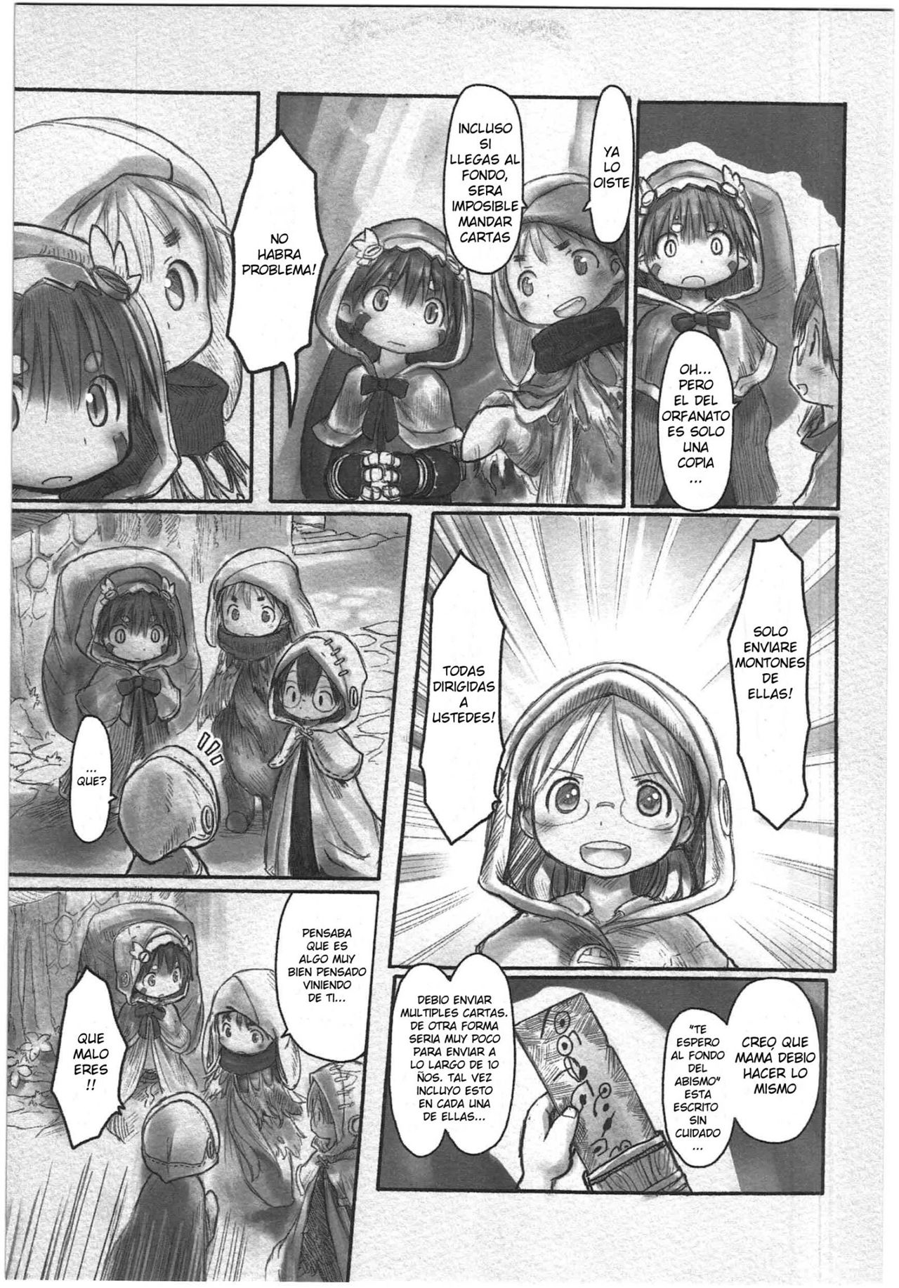 Made in Abyss Capitulo 8: ¡Aquí vamos! página 13