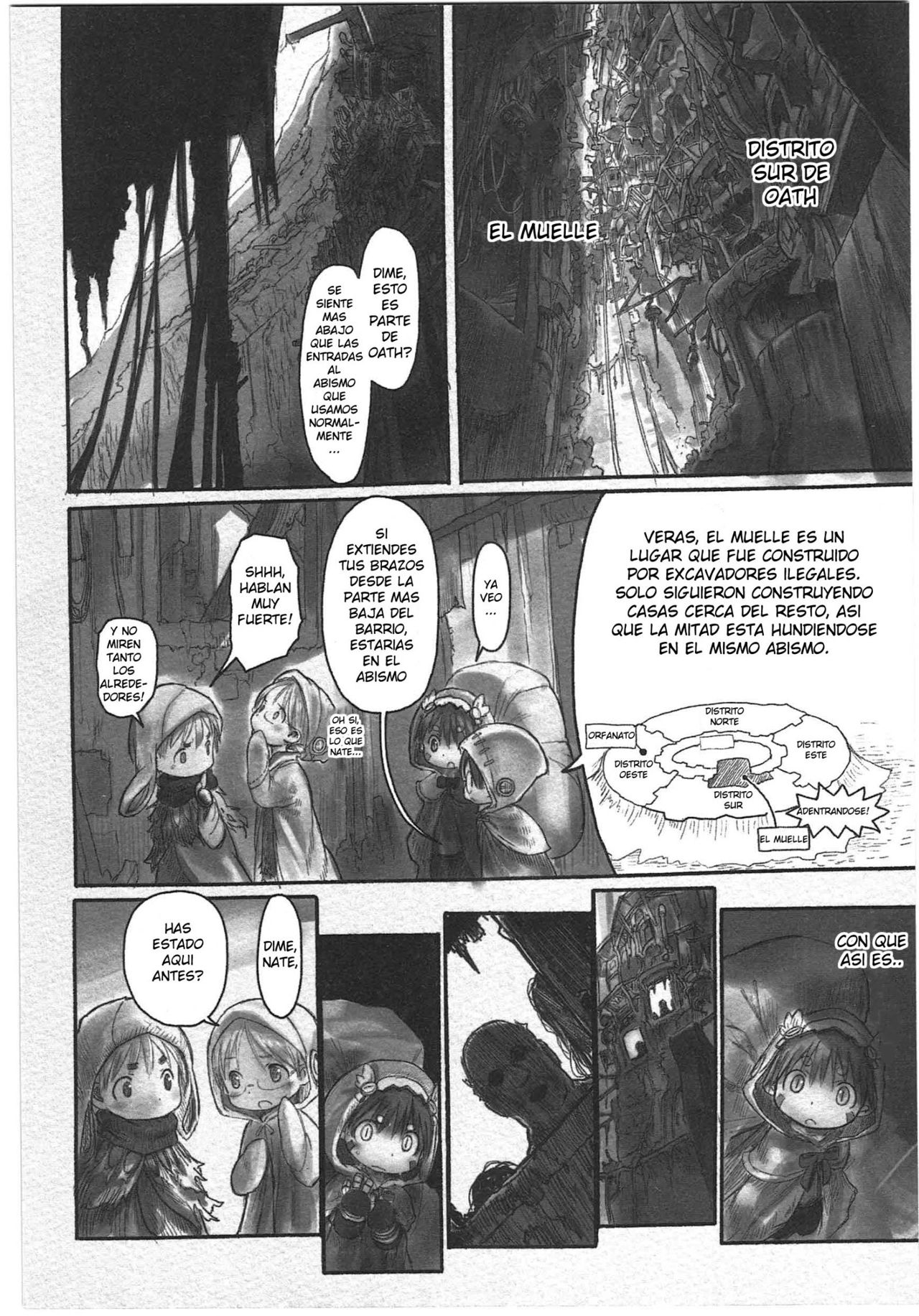 Made in Abyss Capitulo 8: ¡Aquí vamos! página 14
