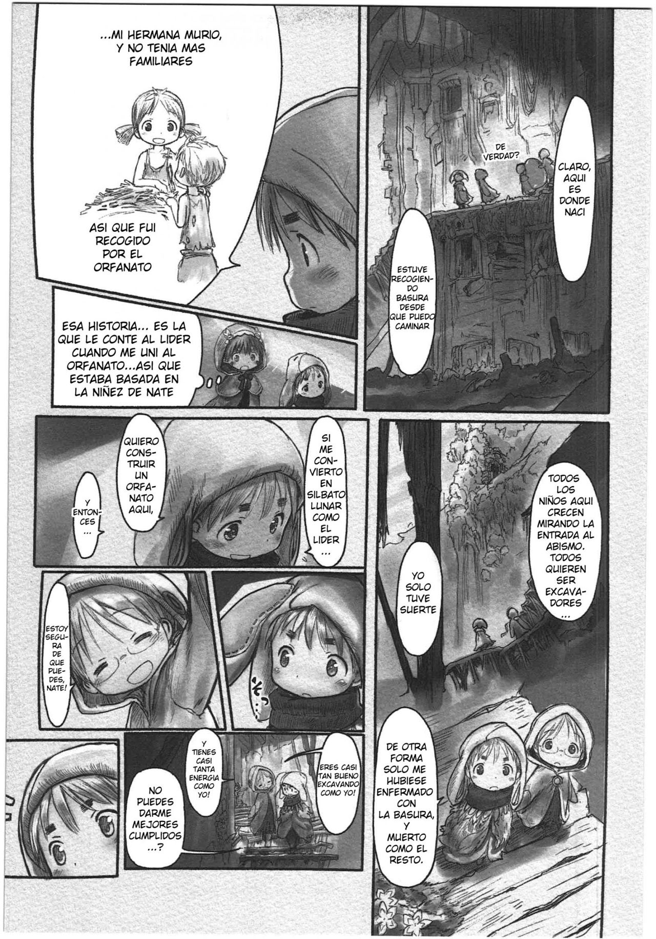 Made in Abyss Capitulo 8: ¡Aquí vamos! página 15