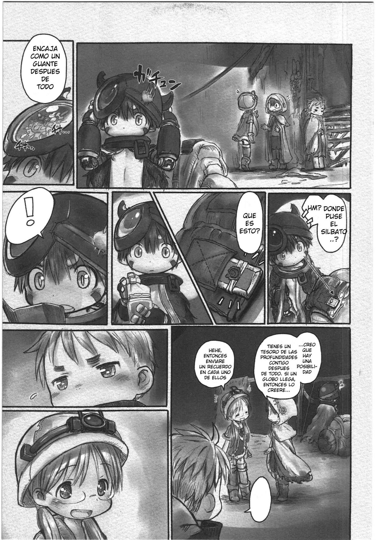 Made in Abyss Capitulo 8: ¡Aquí vamos! página 17