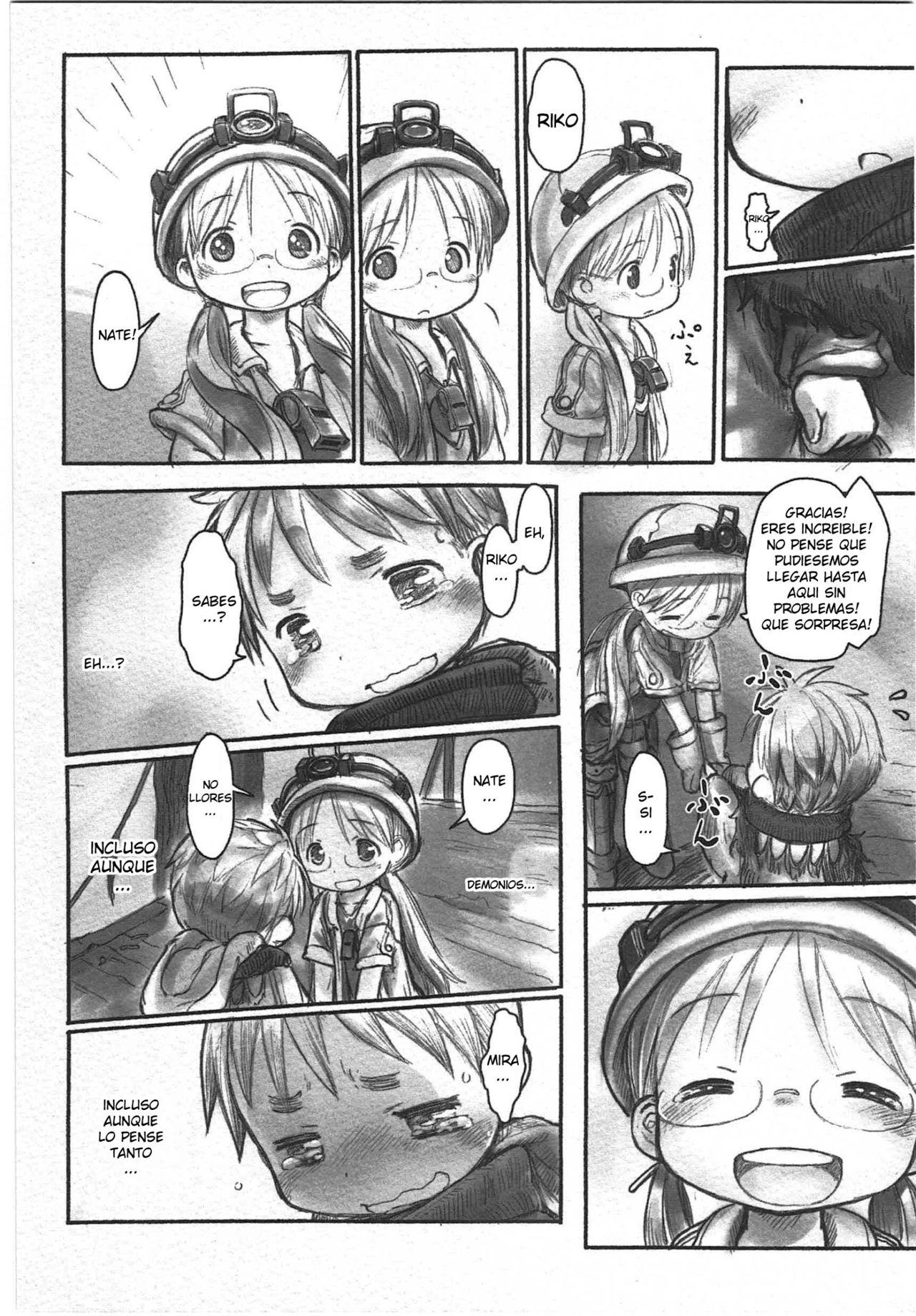Made in Abyss Capitulo 8: ¡Aquí vamos! página 18