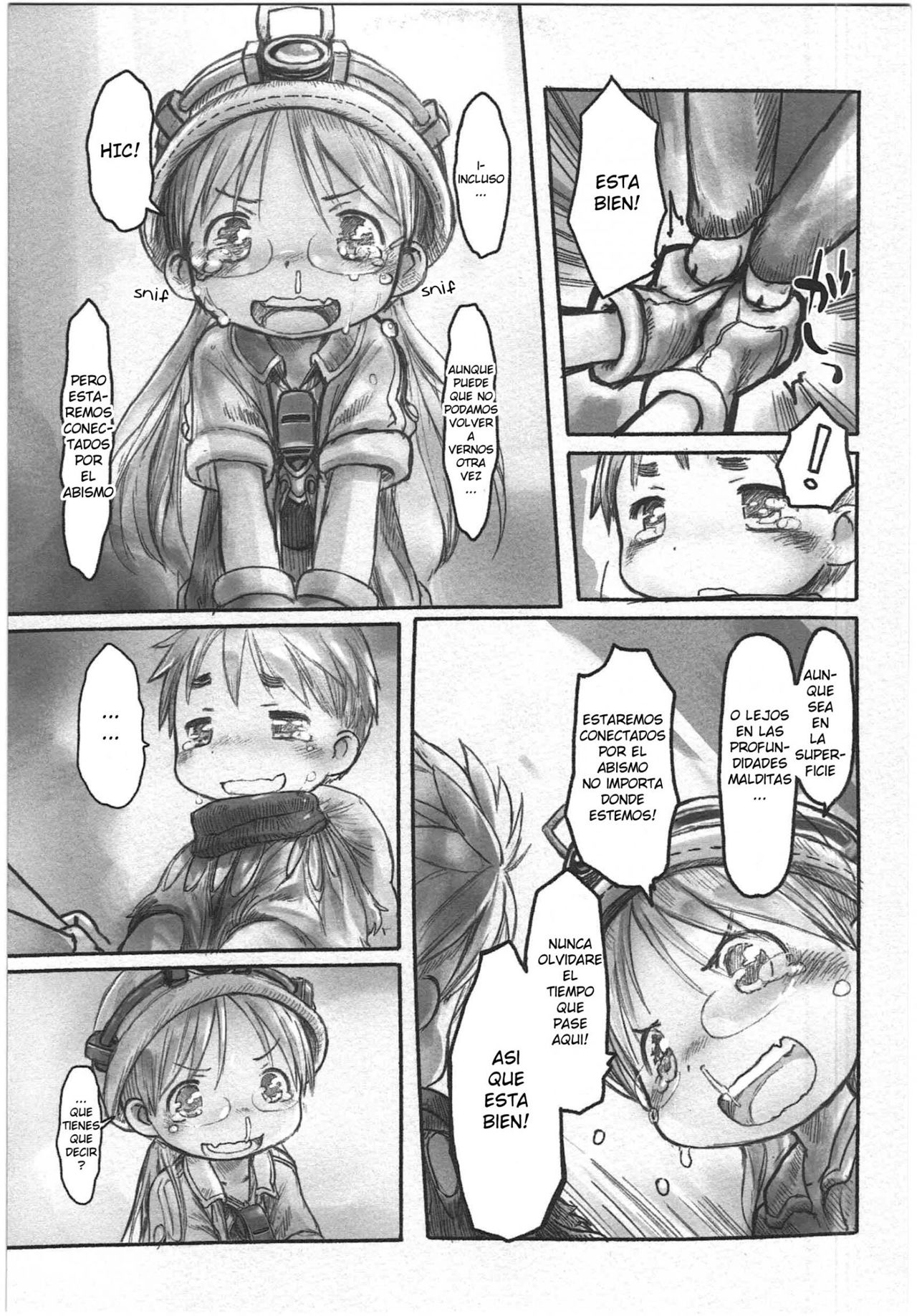 Made in Abyss Capitulo 8: ¡Aquí vamos! página 19