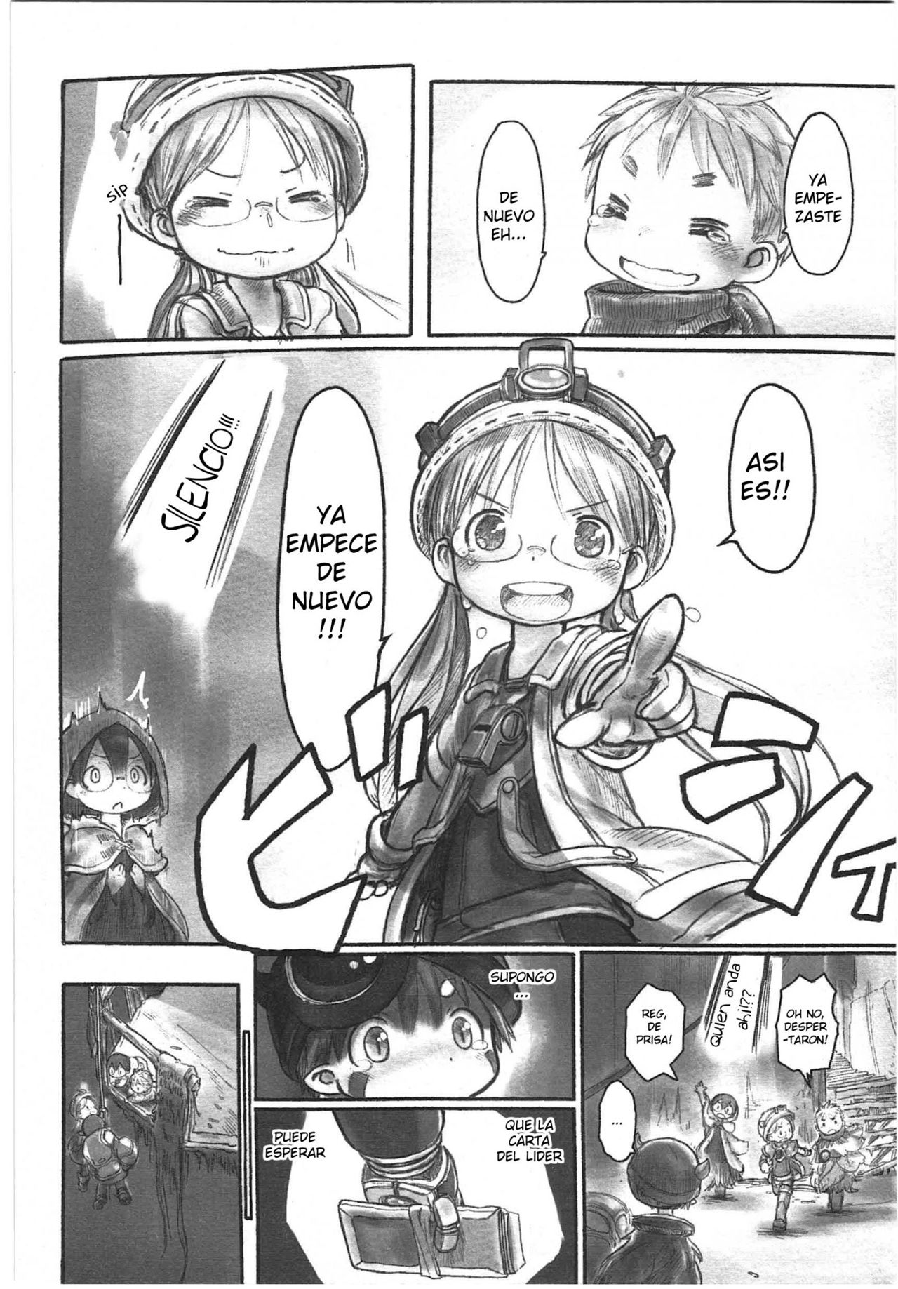 Made in Abyss Capitulo 8: ¡Aquí vamos! página 20