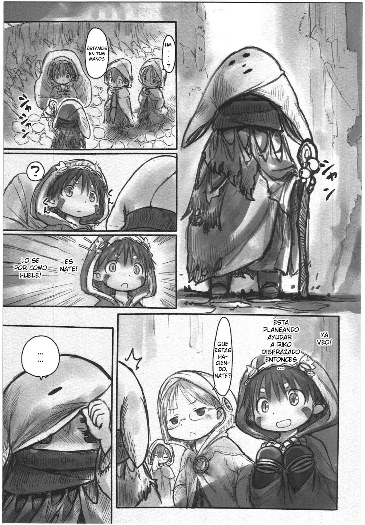 Made in Abyss Capitulo 8: ¡Aquí vamos! página 9