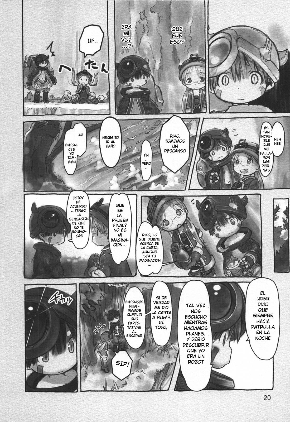Made in Abyss Capitulo 9: Primera Capa: Las Profundidades del Abismo página 19