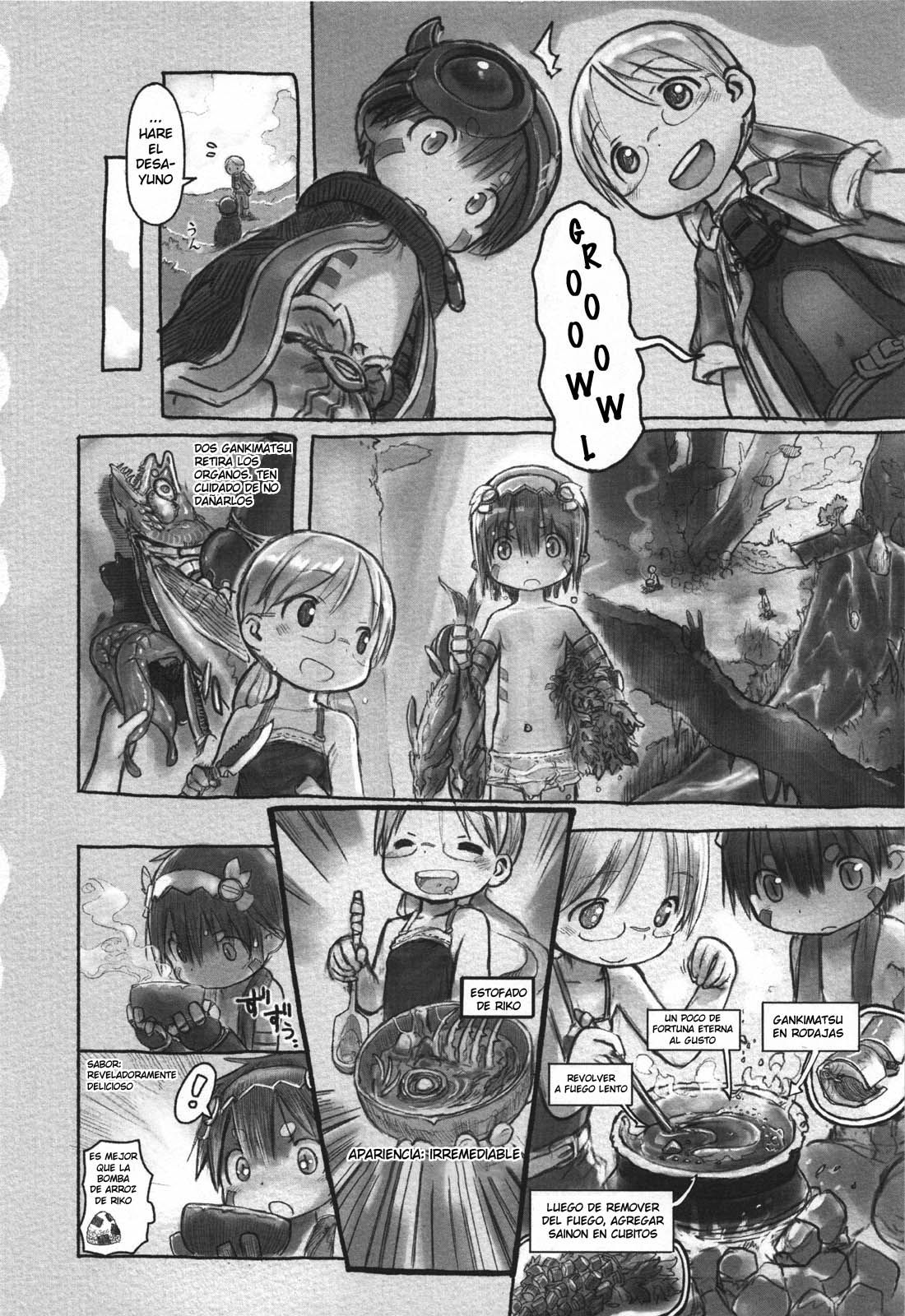 Made in Abyss Capitulo 9: Primera Capa: Las Profundidades del Abismo página 8