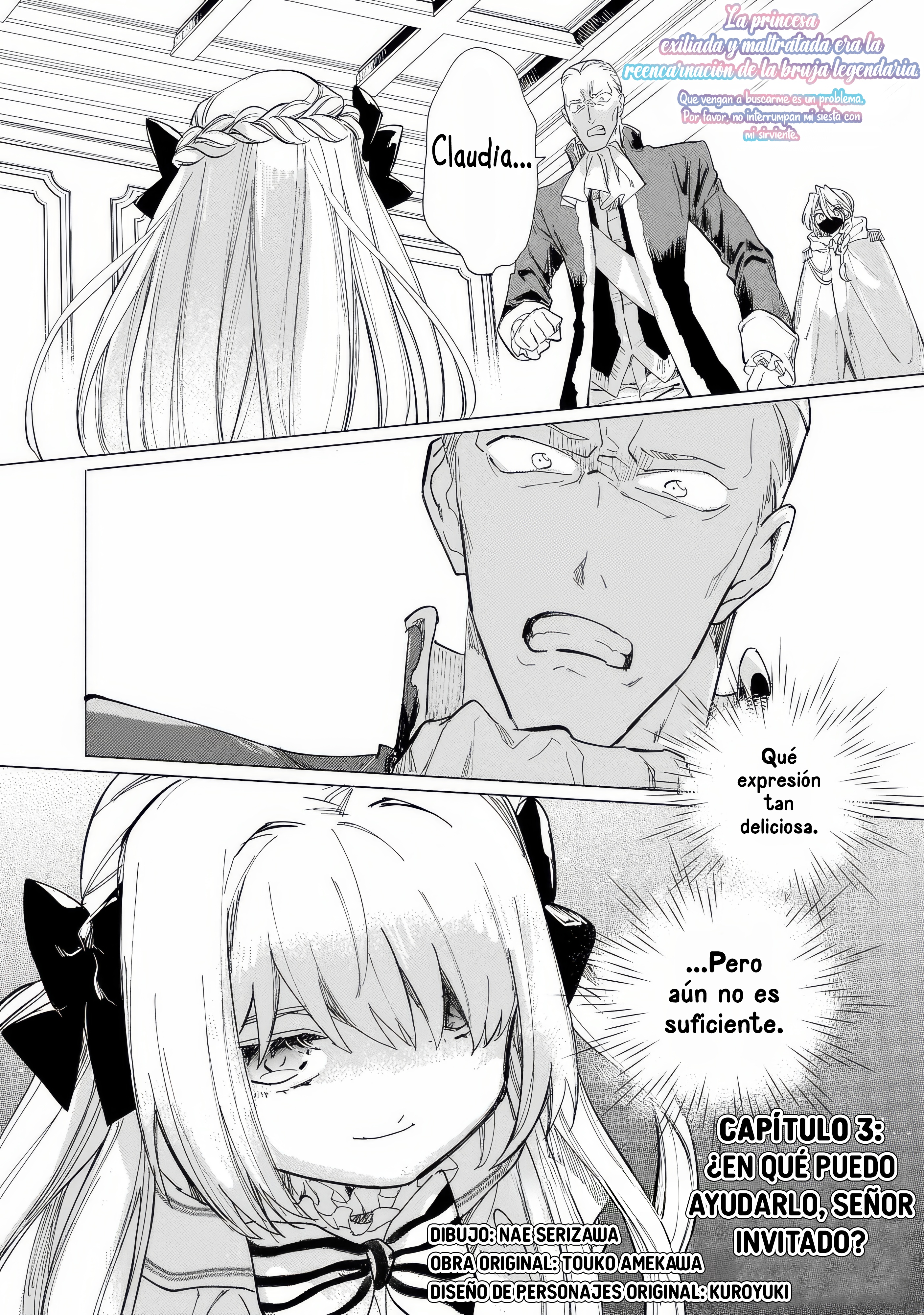 Shiitagerareta Tsuihou Oujo wa, Tensei Shita Densetsu no Majo deshita Capitulo 3 página 4