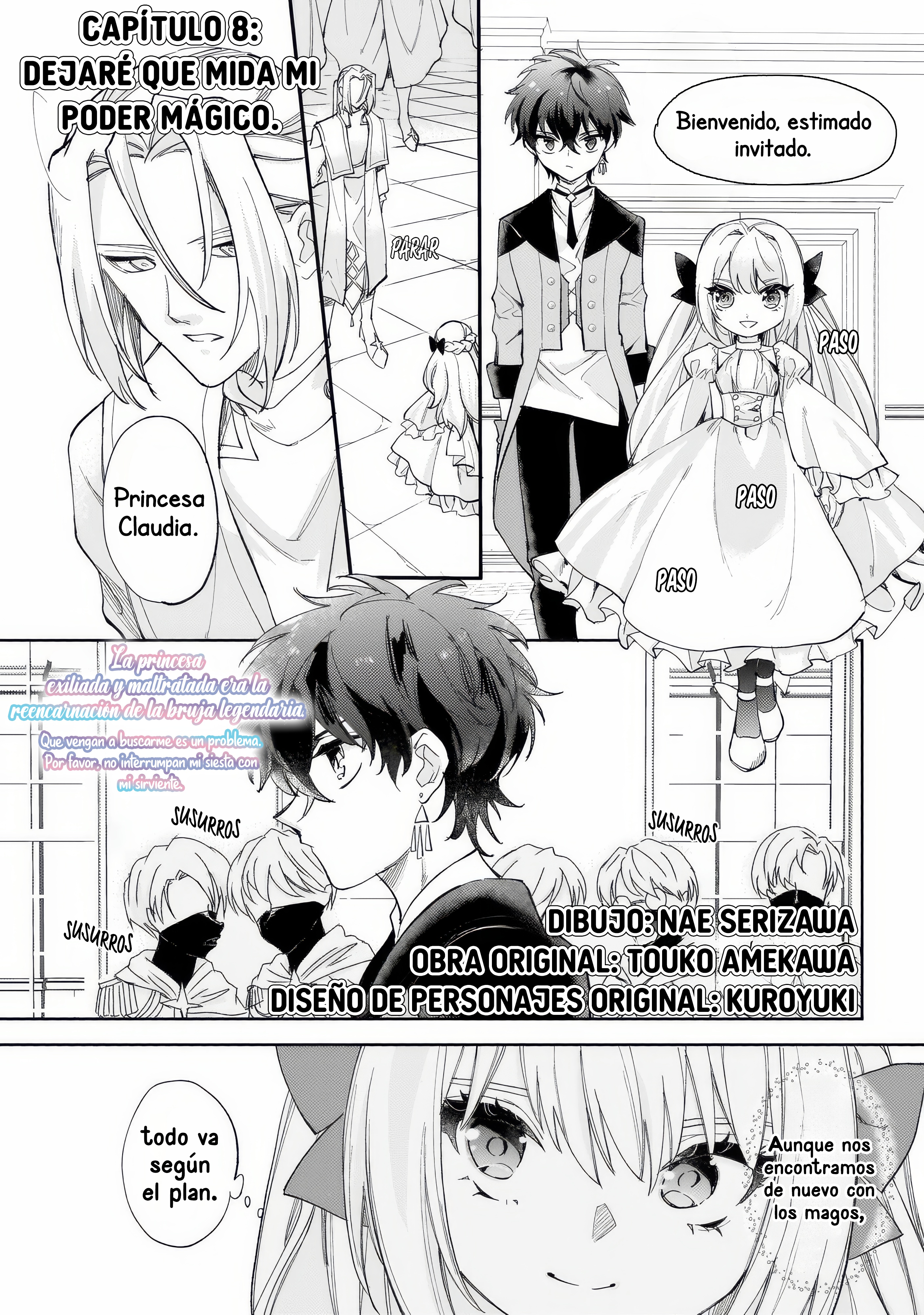 Shiitagerareta Tsuihou Oujo wa, Tensei Shita Densetsu no Majo deshita Capitulo 8 página 4