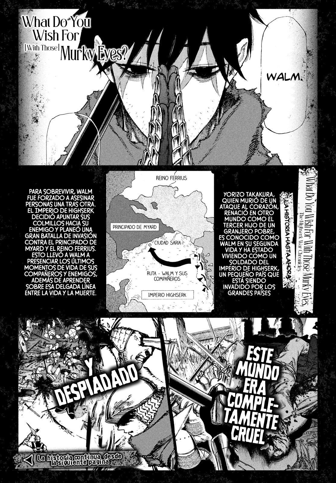 What Do You Wish for With Muddy Eyes Capitulo 3: La decisiva batalla de Eidenberg página 2