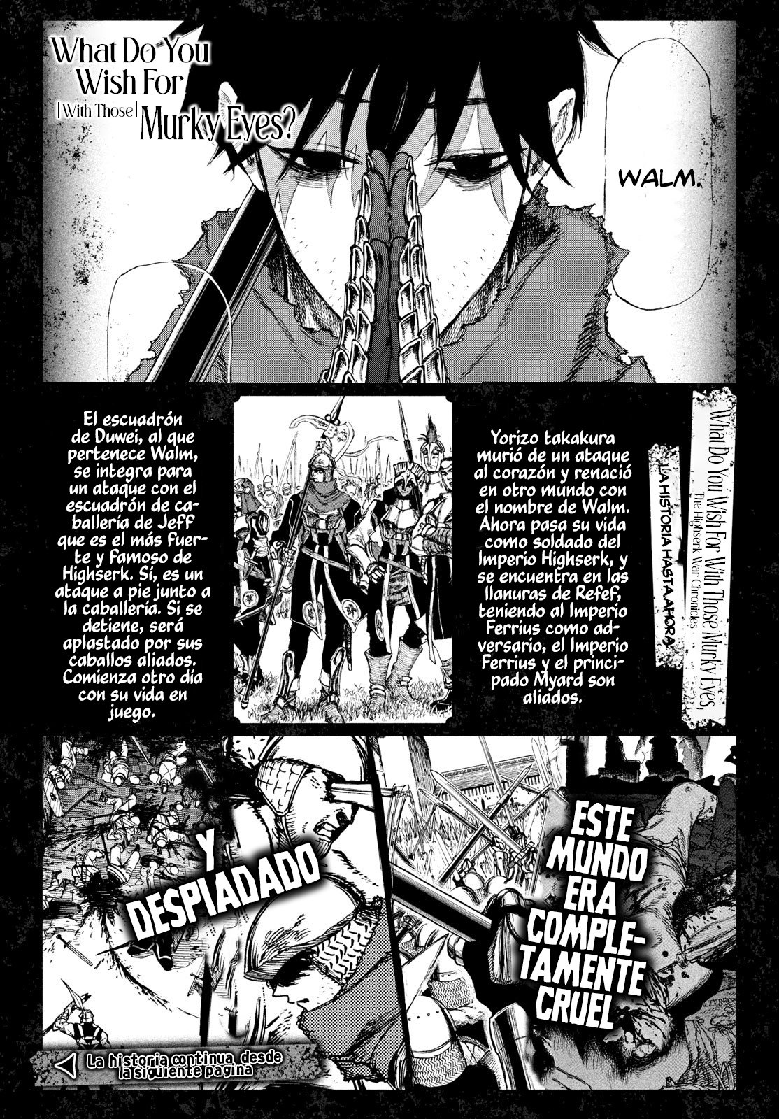 What Do You Wish for With Muddy Eyes Capitulo 4: Un obsequio del inframundo página 2