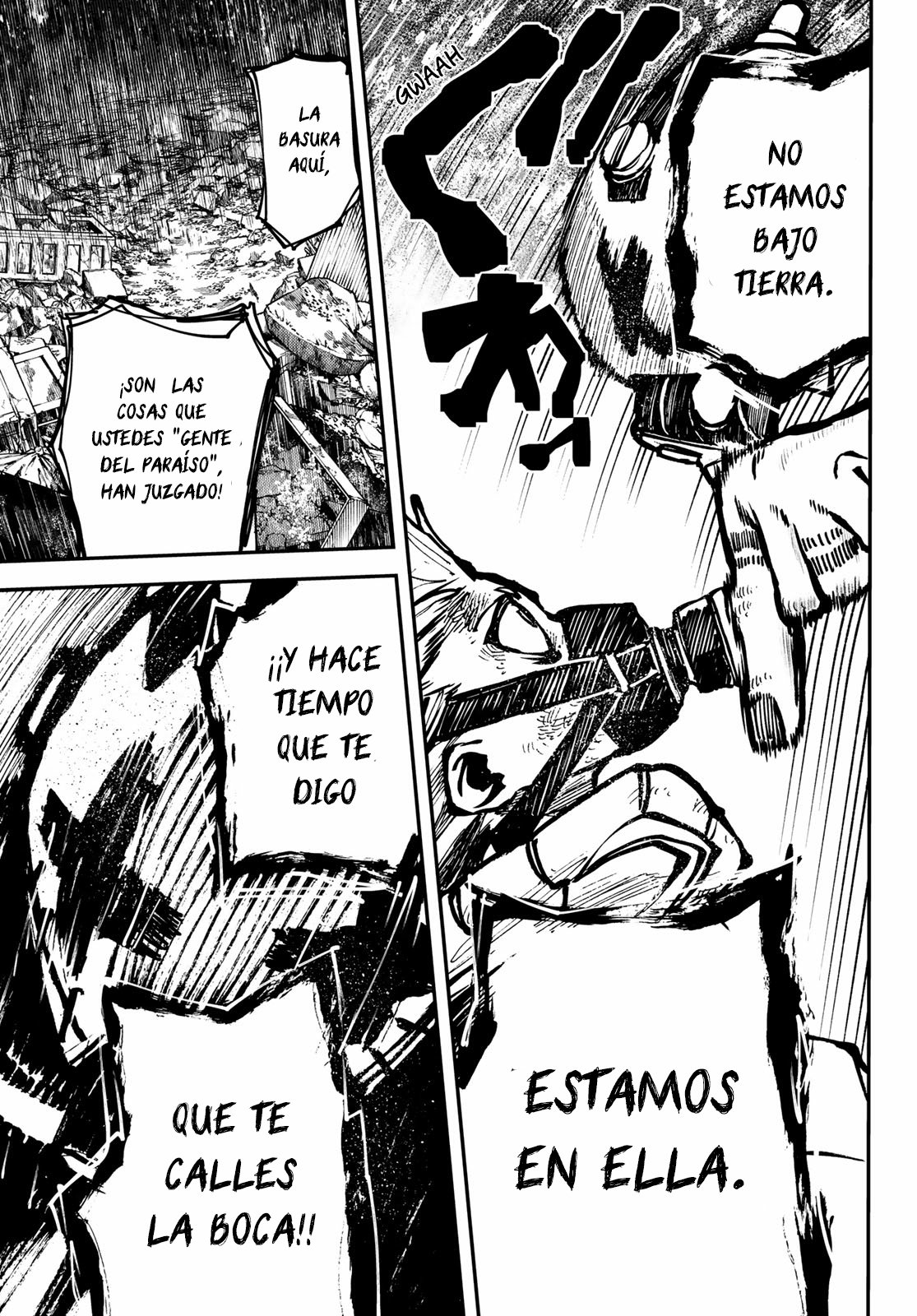 Gachiakuta Capitulo 2: Pseudoseres vivos página 29