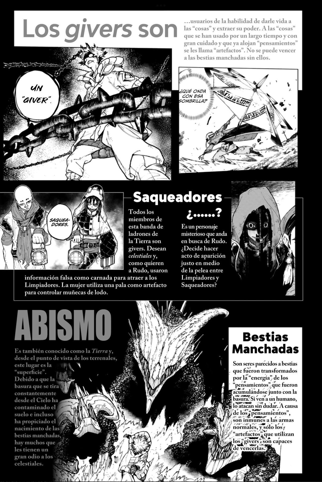 Gachiakuta Capitulo 28.5: Extras del Volumen 3 página 4
