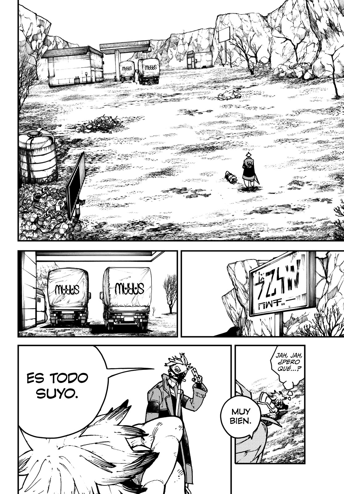 Gachiakuta Capitulo 3: Alojamiento página 14