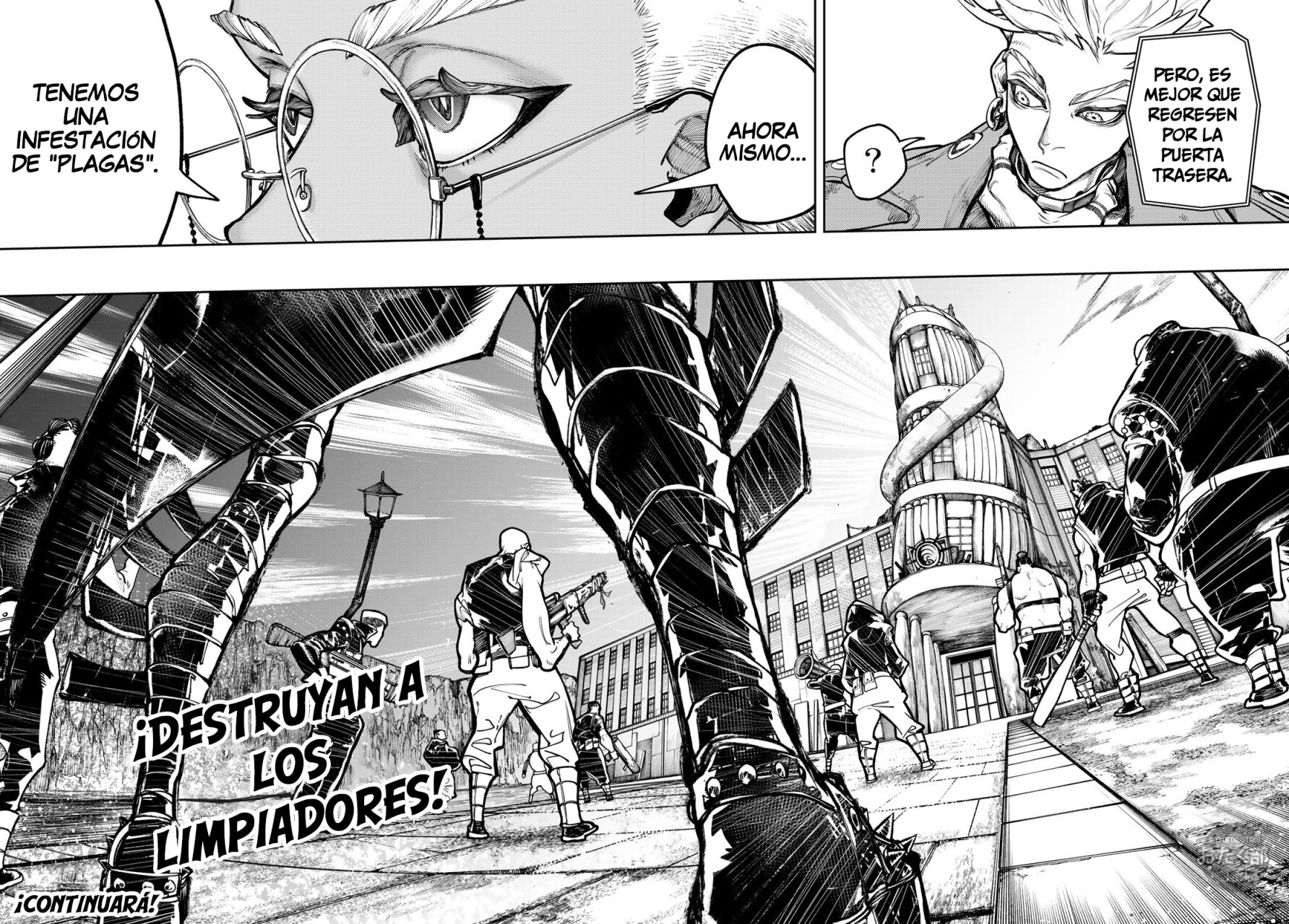 Gachiakuta Capitulo 44: ”Es en el camino de vuelta donde no hay que descuidarse” página 19
