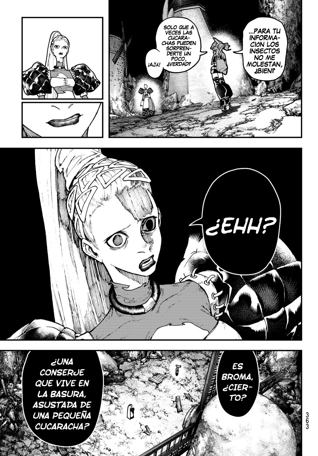 Gachiakuta Capitulo 50: Hervor y cucarachas. página 15