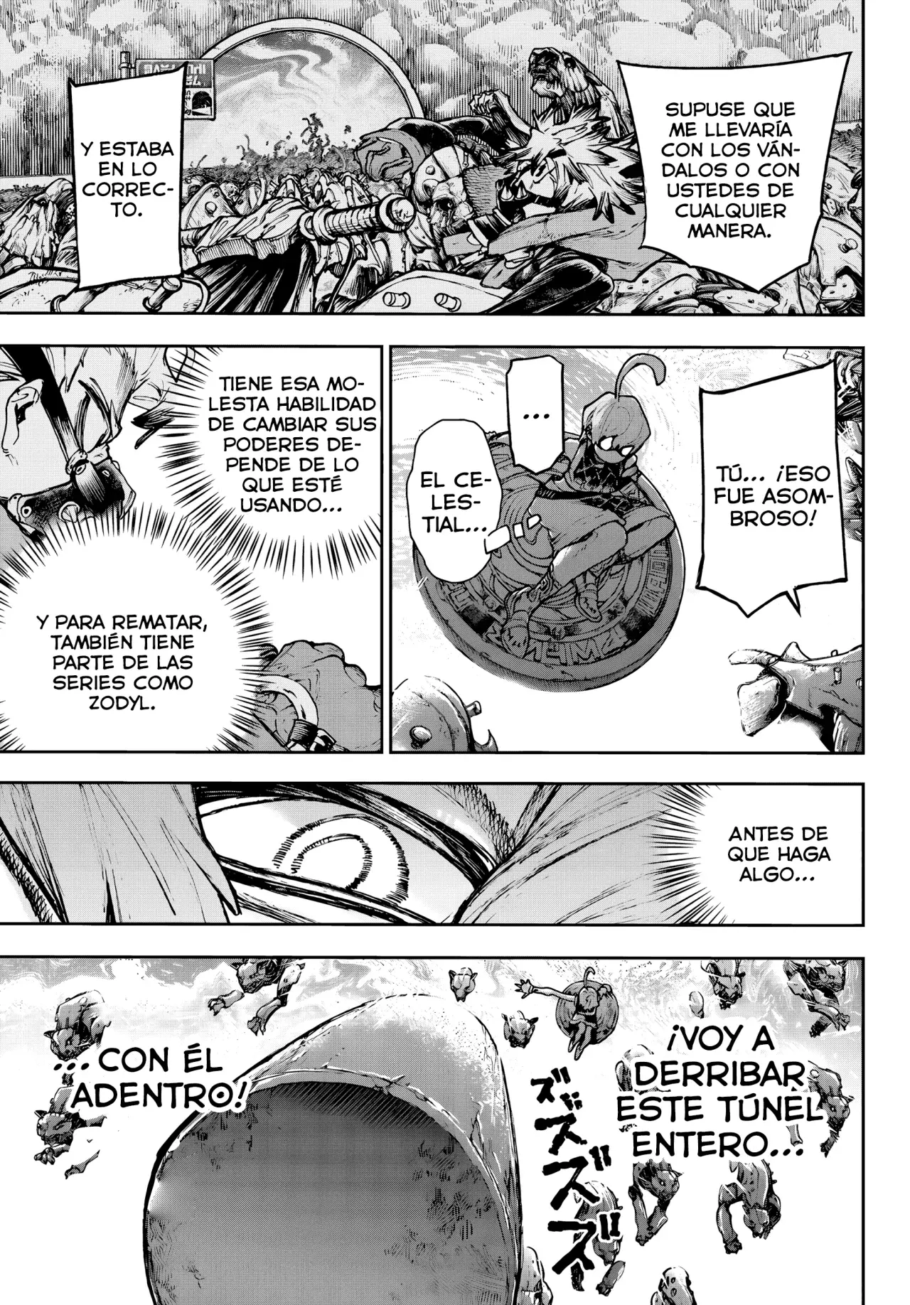 Gachiakuta Capitulo 99: ¿Así es como vas a jugar? página 14