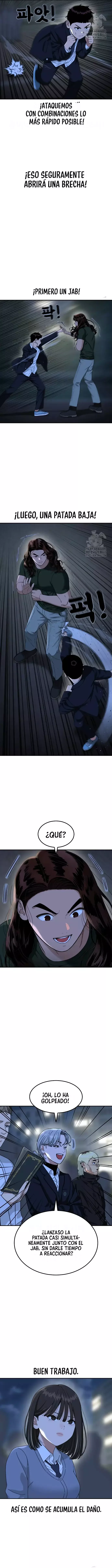 Tutorial de primer grado de como luchar. Capitulo 38 página 5