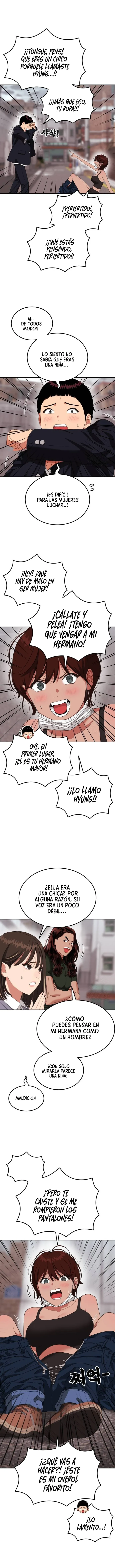 Tutorial de primer grado de como luchar. Capitulo 46 página 3