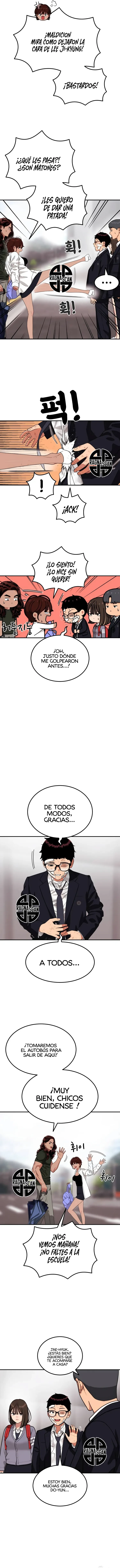 Tutorial de primer grado de como luchar. Capitulo 53 página 7