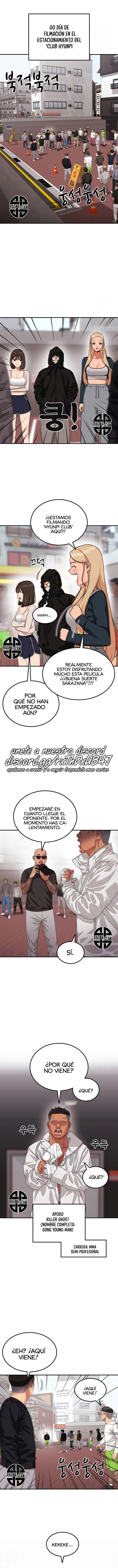 Tutorial de primer grado de como luchar. Capitulo 55 página 6