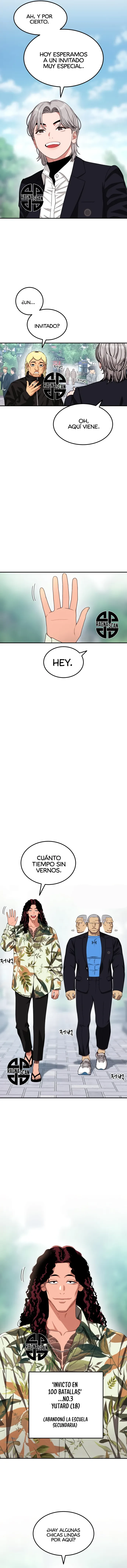 Tutorial de primer grado de como luchar. Capitulo 56 página 10
