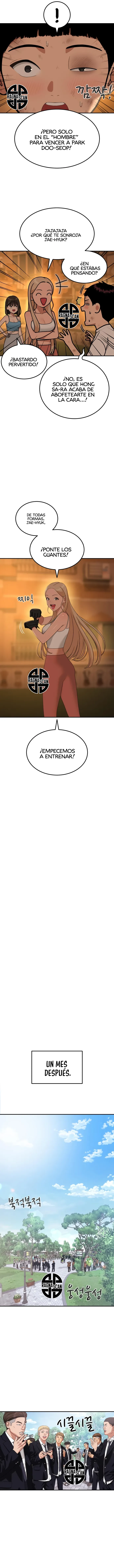 Tutorial de primer grado de como luchar. Capitulo 56 página 4