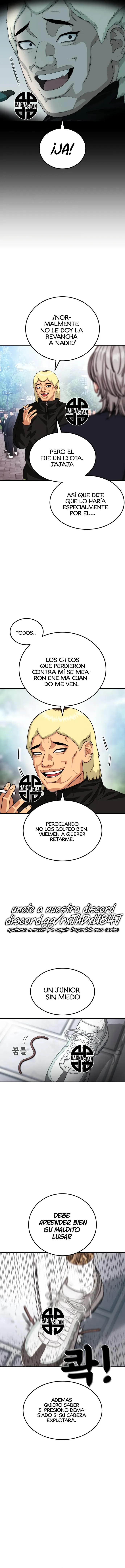 Tutorial de primer grado de como luchar. Capitulo 56 página 6