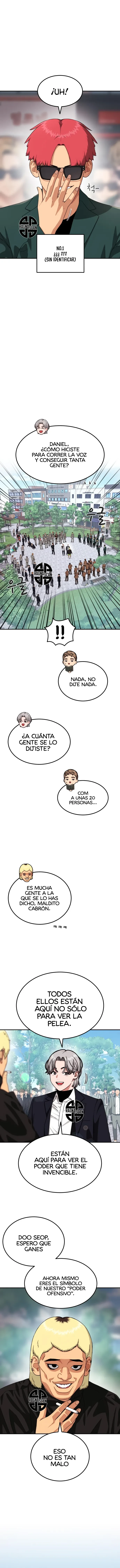 Tutorial de primer grado de como luchar. Capitulo 56 página 9