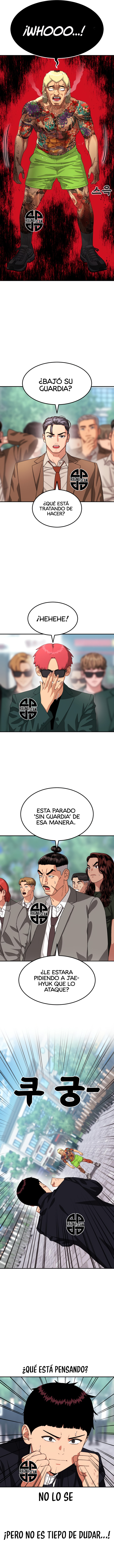 Tutorial de primer grado de como luchar. Capitulo 57 página 15